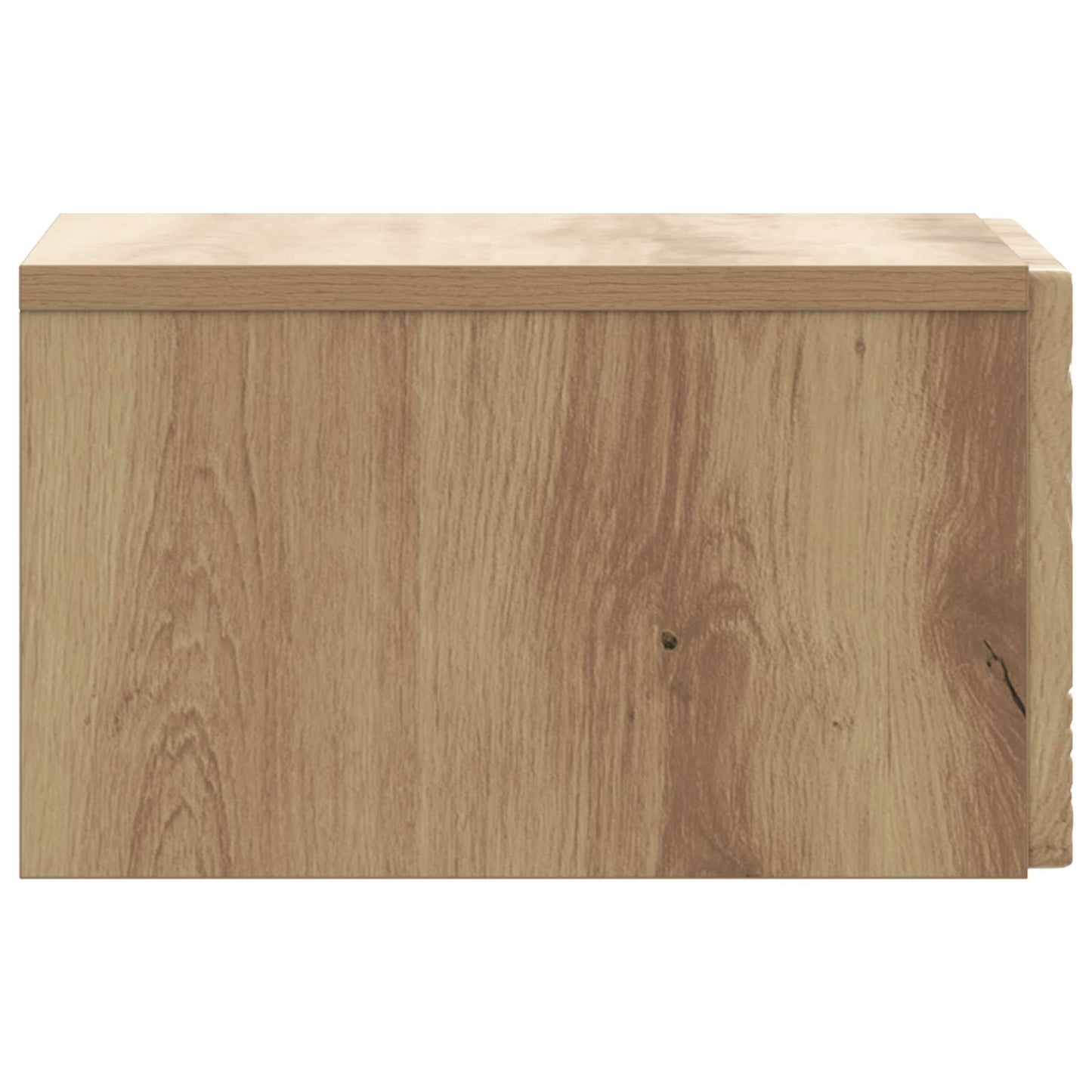 Wandmontage Zijtafel Artisanaal eiken 34,5 x 33 x 20 cm is nu te koop bij PeponiXL, paradijselijk wonen!