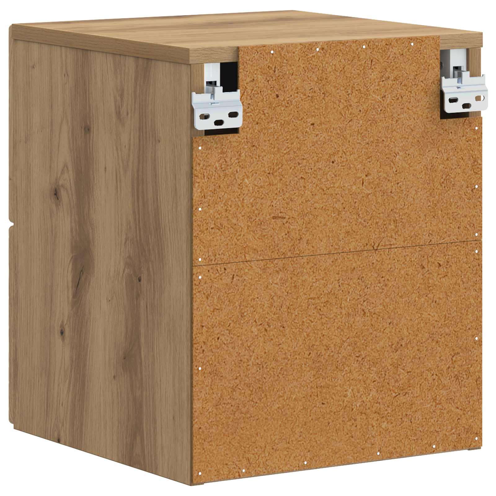 Wandbeugel Bedkast Artisanaal eiken 34,5 x 33 x 40 cm is nu te koop bij PeponiXL, paradijselijk wonen!