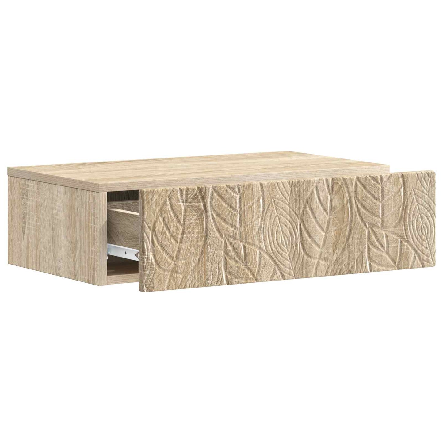 Wandmontage Zijtafel Sonoma Eiken 59 x 34,5 x 17 cm is nu te koop bij PeponiXL, paradijselijk wonen!