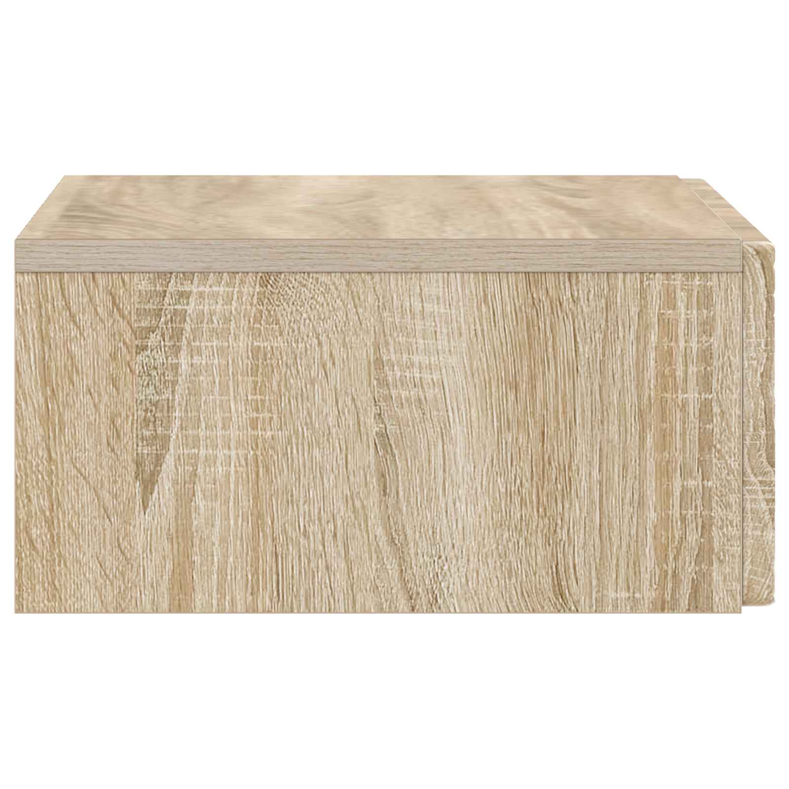 Wandmontage Zijtafel Sonoma Eiken 59 x 34,5 x 17 cm is nu te koop bij PeponiXL, paradijselijk wonen!