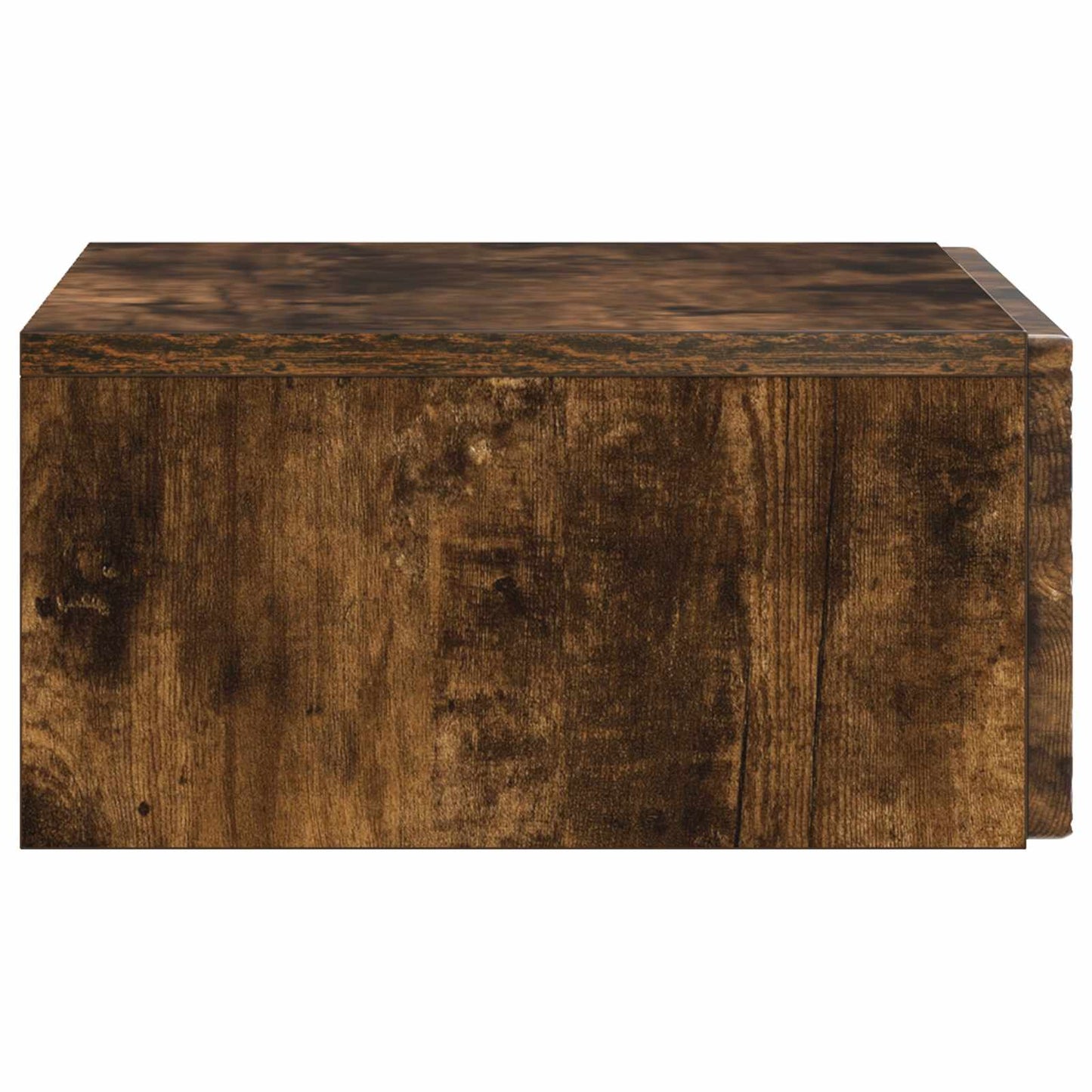 Wandmontage Zijtafel Gerookt eiken 59 x 34,5 x 17 cm is nu te koop bij PeponiXL, paradijselijk wonen!