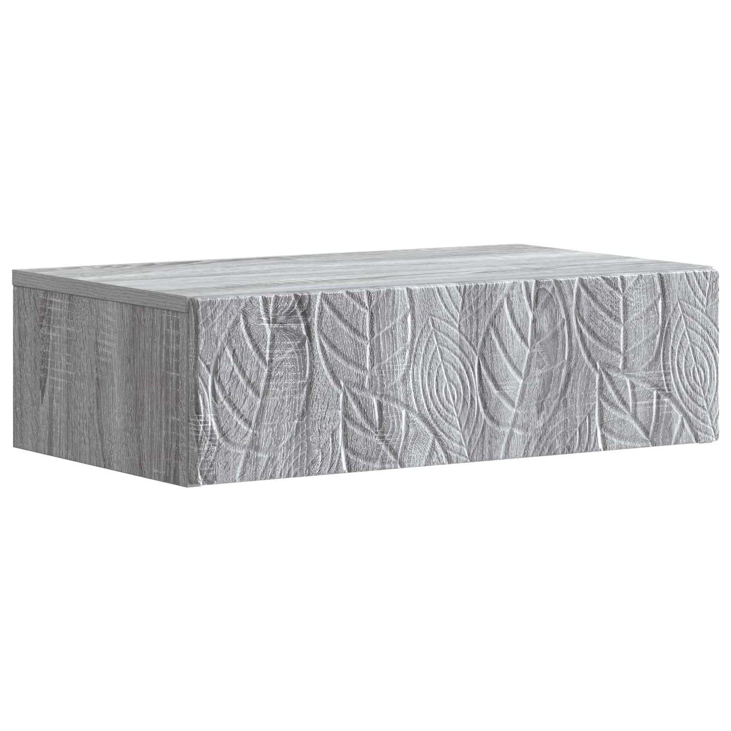 Wandmontage Zijtafel Grijs Sonoma 59 x 34,5 x 17 cm is nu te koop bij PeponiXL, paradijselijk wonen!