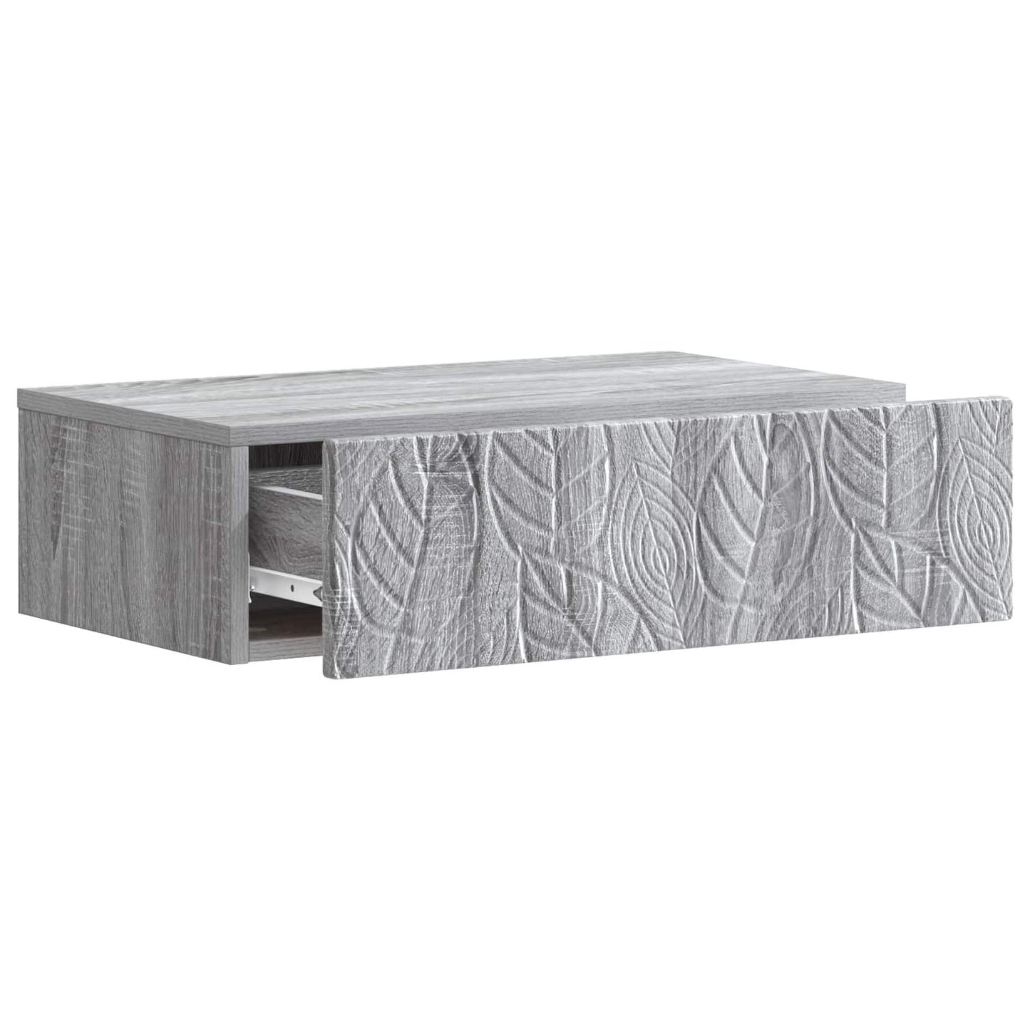 Wandmontage Zijtafel Grijs Sonoma 59 x 34,5 x 17 cm is nu te koop bij PeponiXL, paradijselijk wonen!