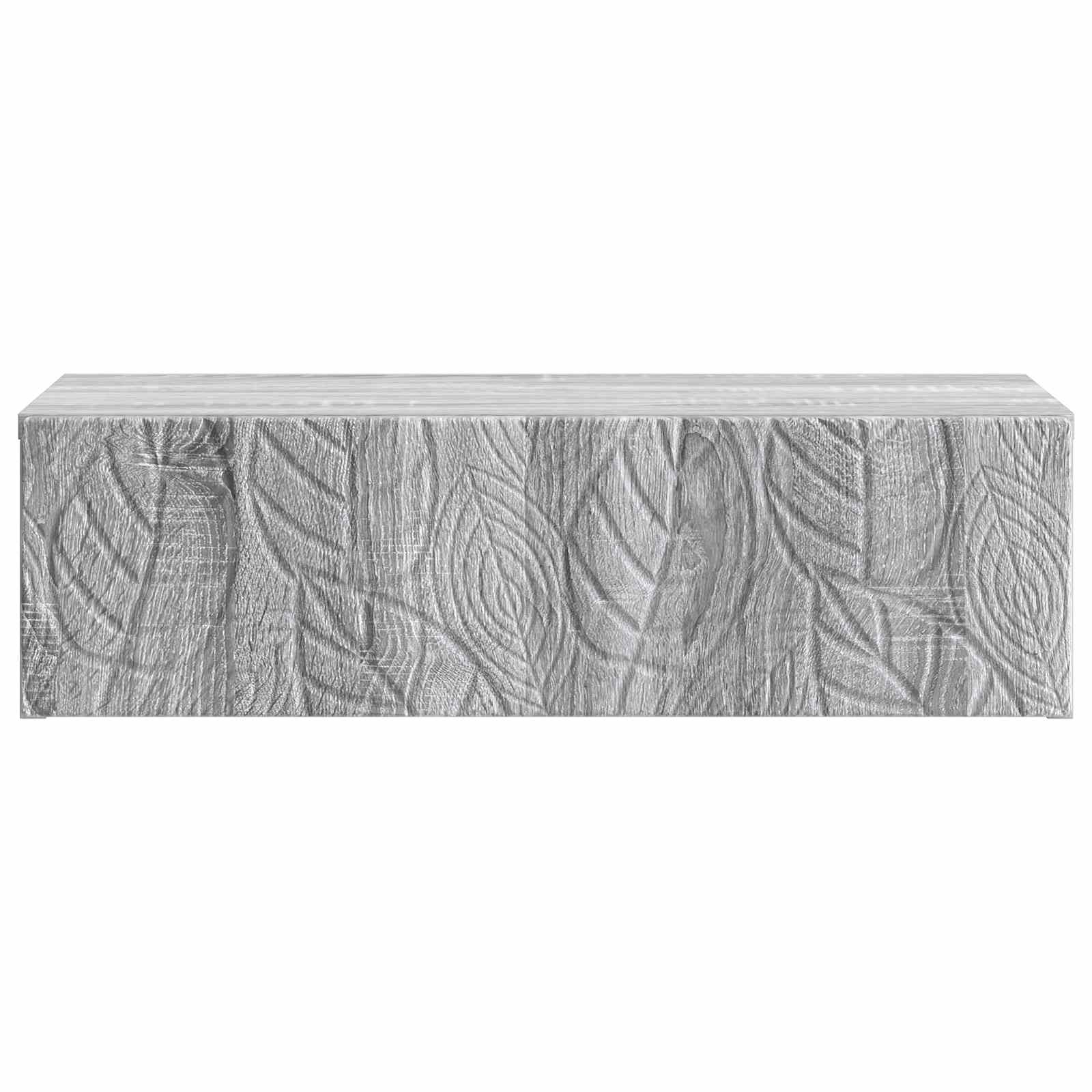 Wandmontage Zijtafel Grijs Sonoma 59 x 34,5 x 17 cm is nu te koop bij PeponiXL, paradijselijk wonen!