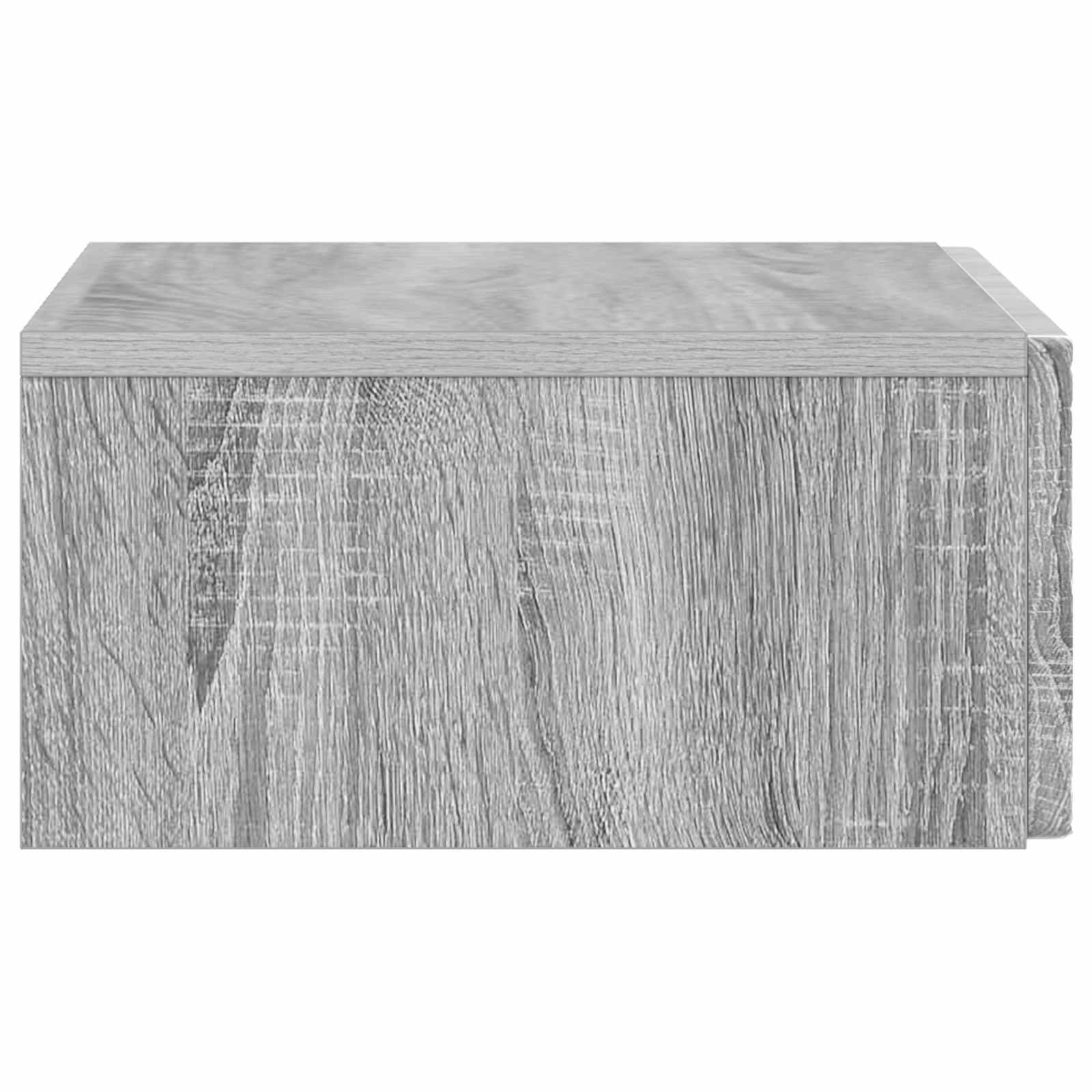 Wandmontage Zijtafel Grijs Sonoma 59 x 34,5 x 17 cm is nu te koop bij PeponiXL, paradijselijk wonen!