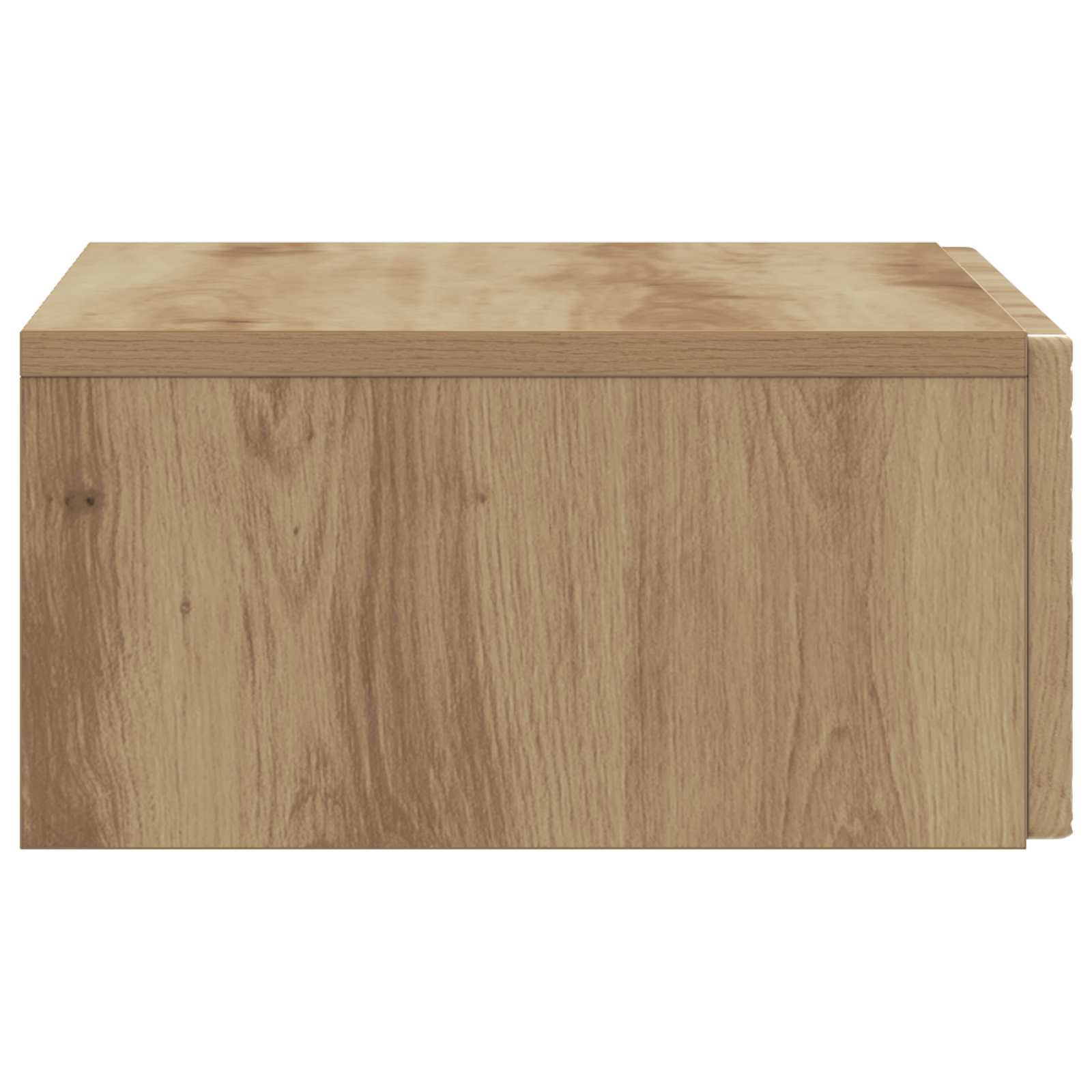 Wandmontage Zijtafel Artisanaal eiken 59 x 34,5 x 17 cm is nu te koop bij PeponiXL, paradijselijk wonen!