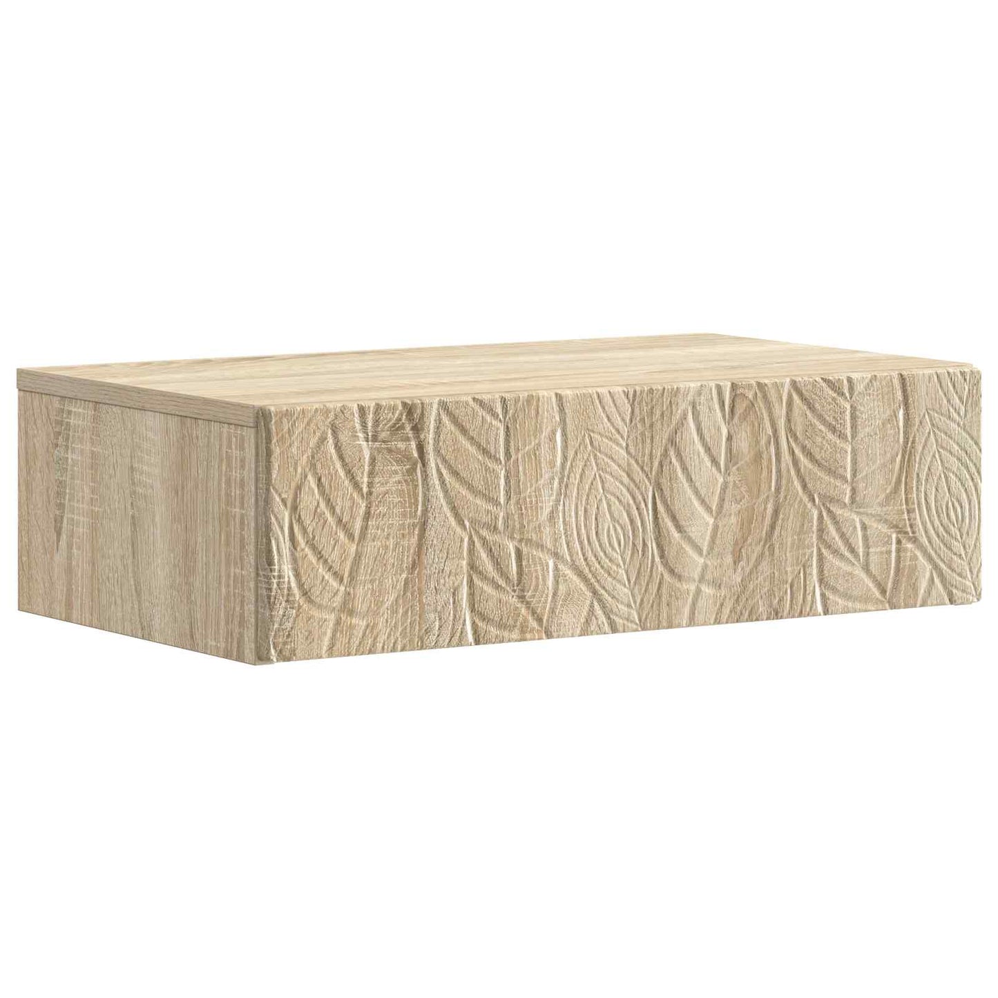 Wandmontage Zijtafel Sonoma Eiken 87,5 x 34,5 x 17 cm is nu te koop bij PeponiXL, paradijselijk wonen!