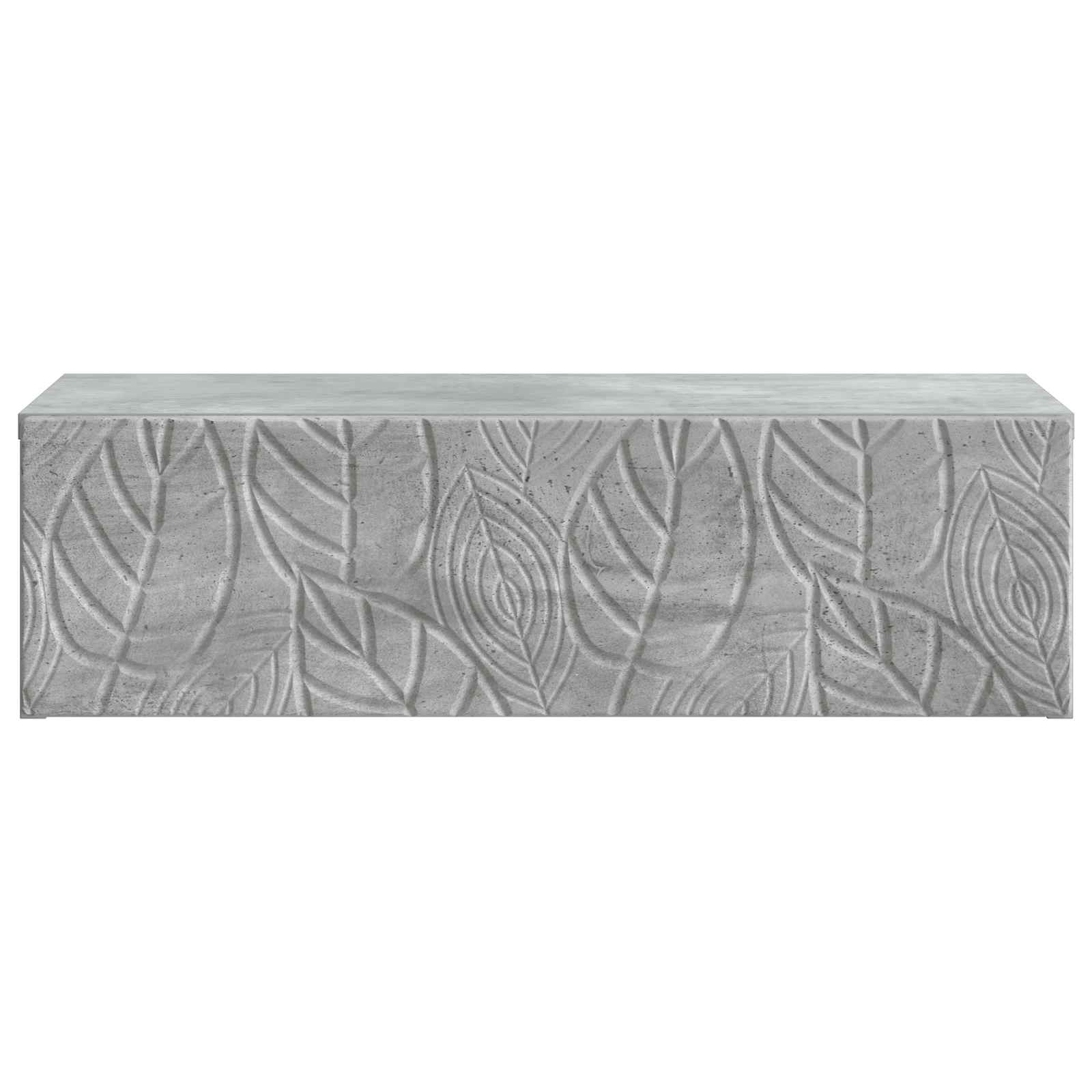 Wandmontage Zijtafel Betongrijs 87,5 x 34,5 x 17 cm is nu te koop bij PeponiXL, paradijselijk wonen!