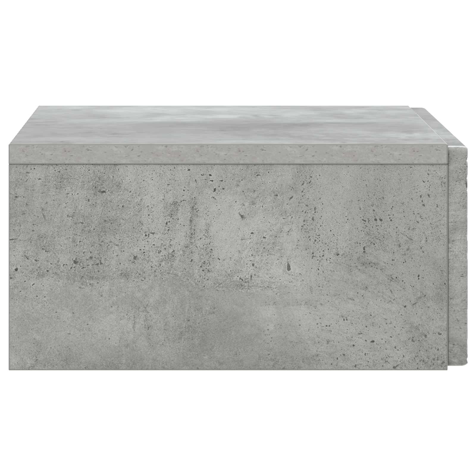 Wandmontage Zijtafel Betongrijs 87,5 x 34,5 x 17 cm is nu te koop bij PeponiXL, paradijselijk wonen!