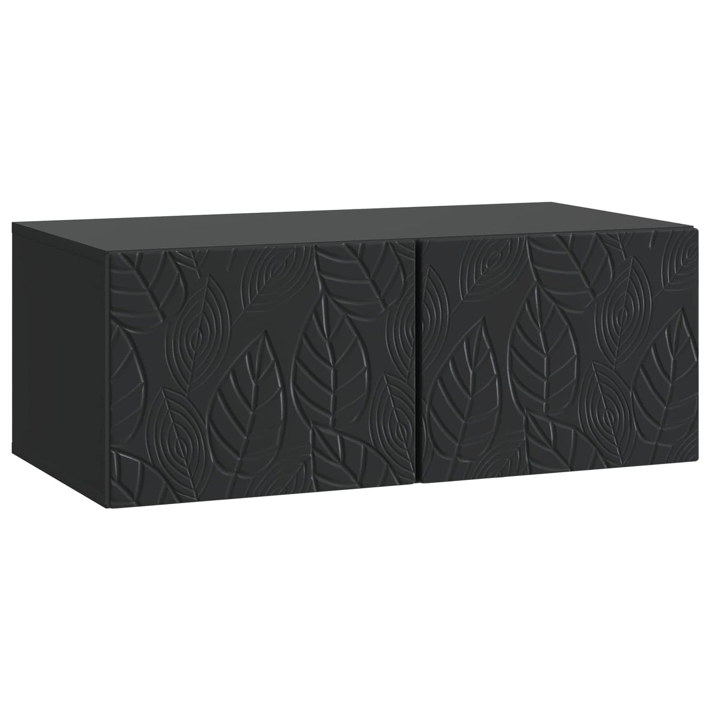 Wandbeugel TV-kast 59,5 x 41 x 30 cm Zwart Bewerkt hout is nu te koop bij PeponiXL, paradijselijk wonen!