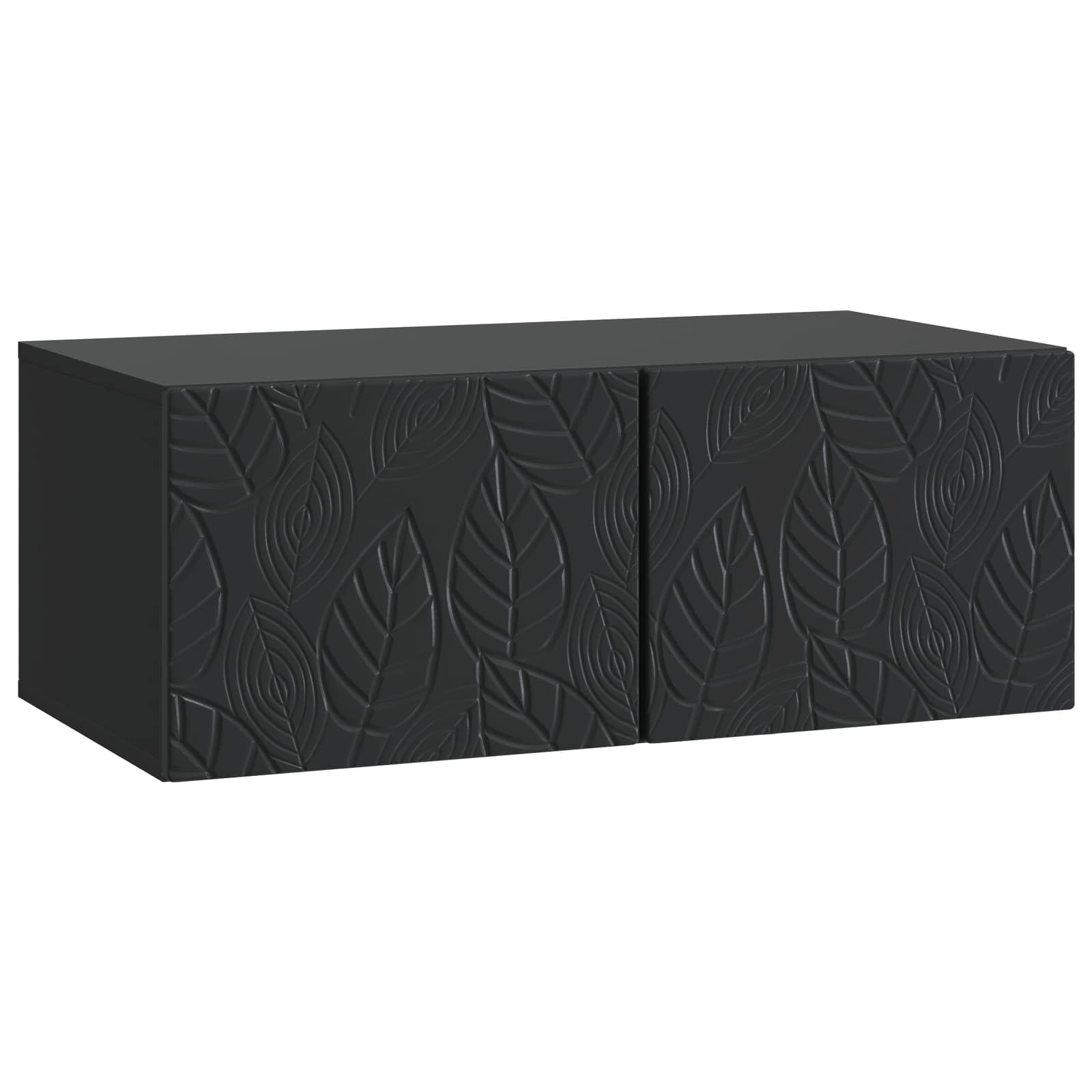 Wandbeugel TV-kast 59,5 x 41 x 30 cm Zwart Bewerkt hout is nu te koop bij PeponiXL, paradijselijk wonen!