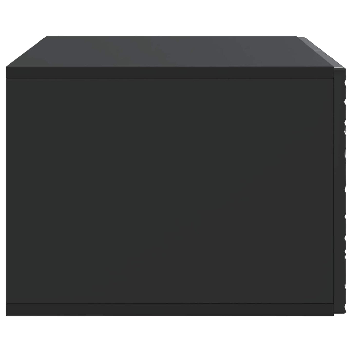 Wandbeugel TV-kast 59,5 x 41 x 30 cm Zwart Bewerkt hout is nu te koop bij PeponiXL, paradijselijk wonen!