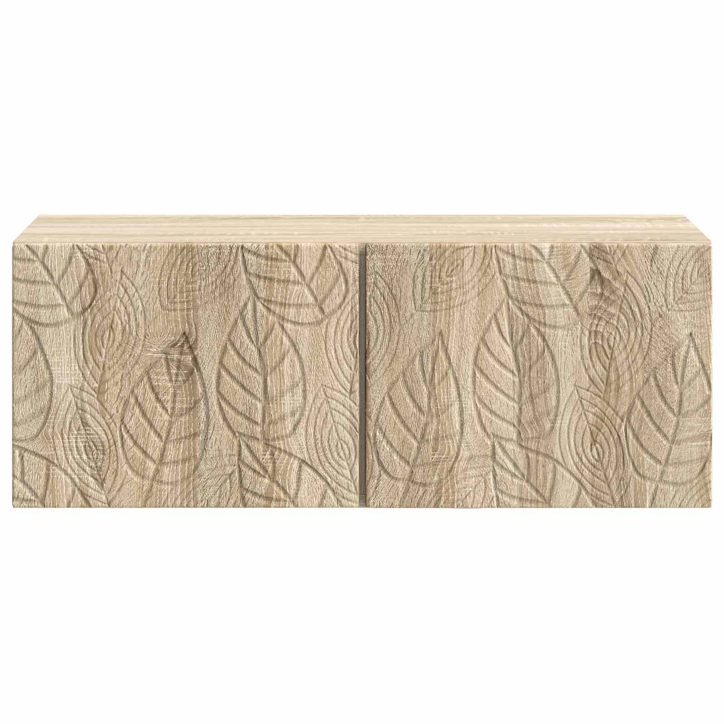 Wandbeugel TV-kast 59,5 x 41 x 30 cm Sonoma Eiken Bewerkt hout is nu te koop bij PeponiXL, paradijselijk wonen!