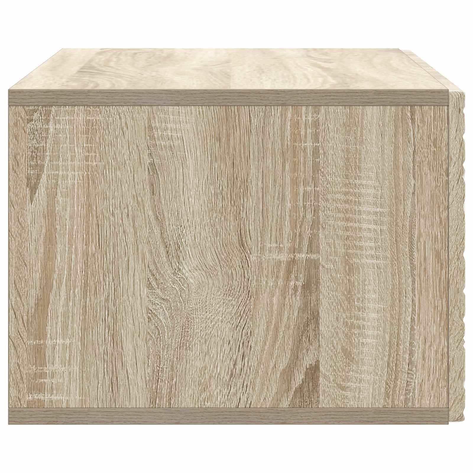 Wandbeugel TV-kast 59,5 x 41 x 30 cm Sonoma Eiken Bewerkt hout is nu te koop bij PeponiXL, paradijselijk wonen!