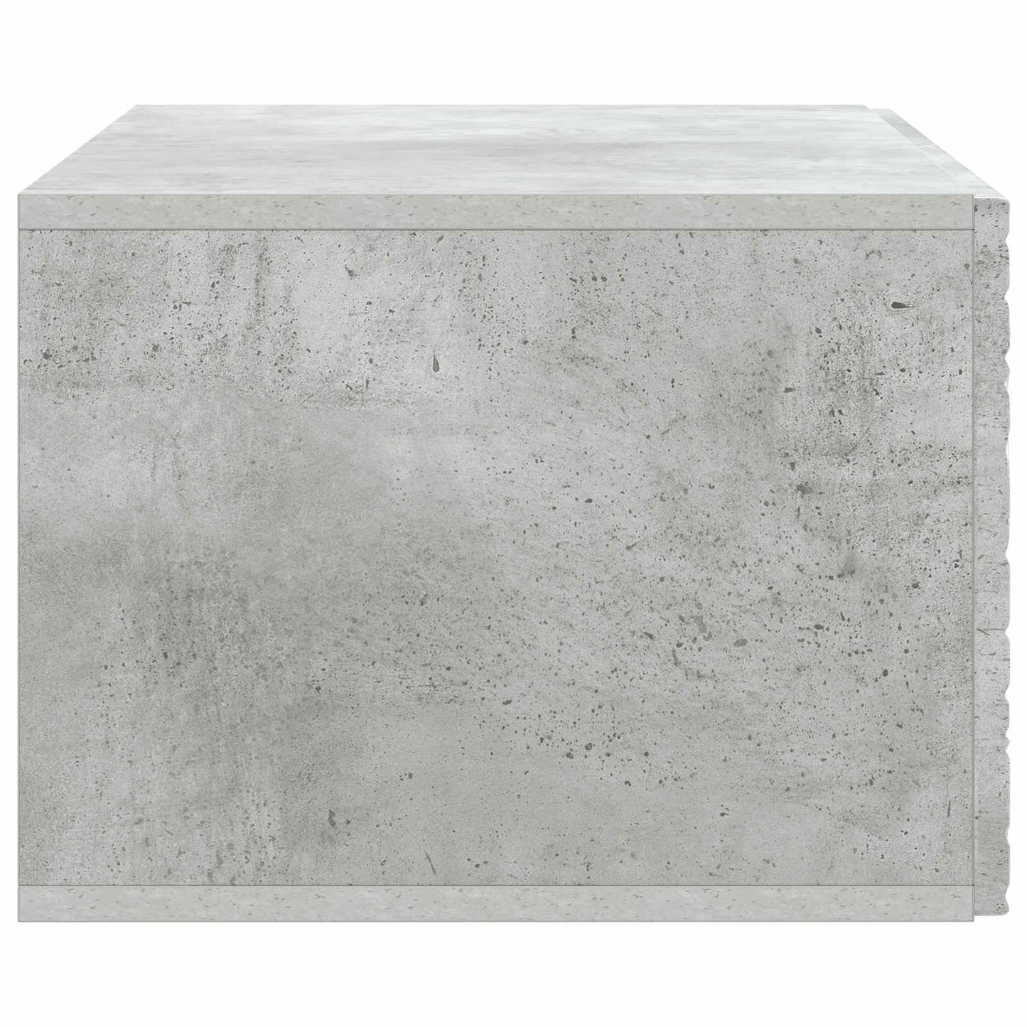 Wandbeugel TV-kast 59,5 x 41 x 30 cm Betongrijs Bewerkt hout is nu te koop bij PeponiXL, paradijselijk wonen!