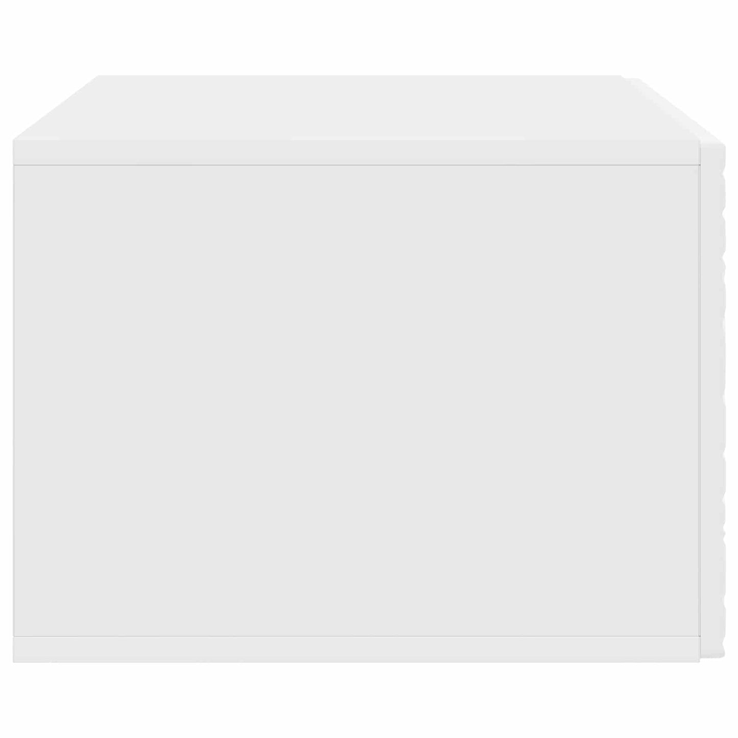 Wandbeugel TV-kast 78,5 x 31 cm Wit Bewerkt hout Wandgemonteerd is nu te koop bij PeponiXL, paradijselijk wonen!