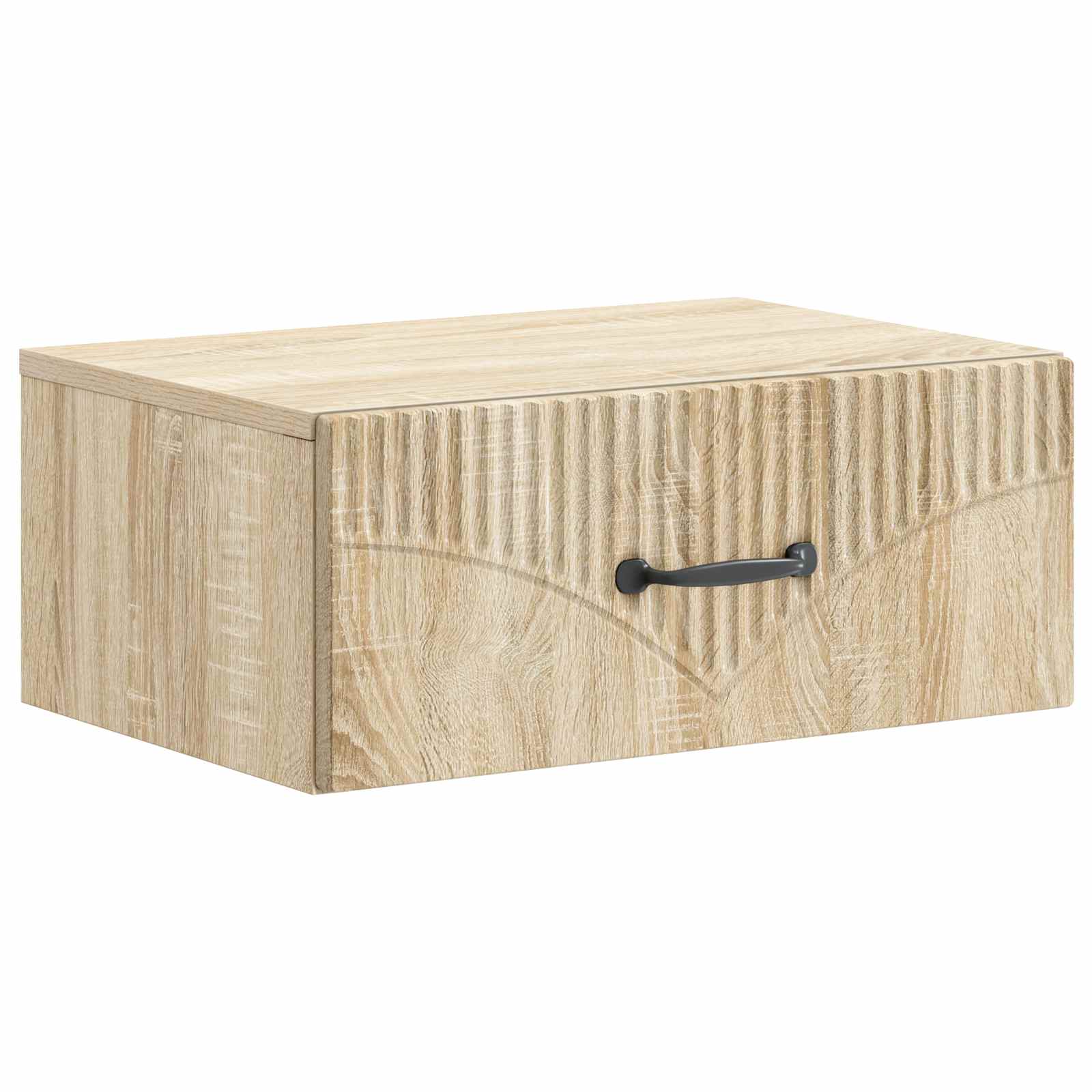 Wandbeugel Bedkast Sonoma Eiken 49 x 34,5 x 20 cm Bewerkt hout is nu te koop bij PeponiXL, paradijselijk wonen!