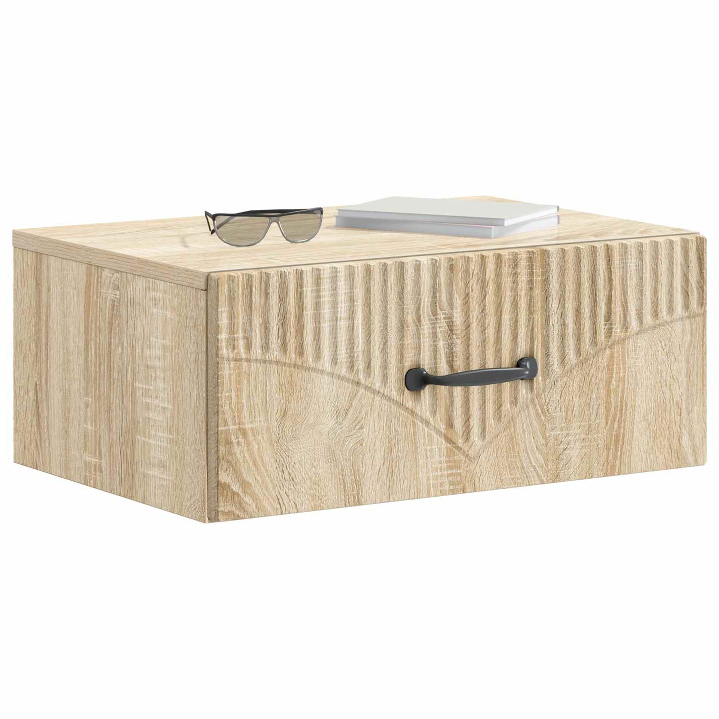 Wandbeugel Bedkast 2 pcs Sonoma Eiken 49 x 34,5 x 20 cm is nu te koop bij PeponiXL, paradijselijk wonen!