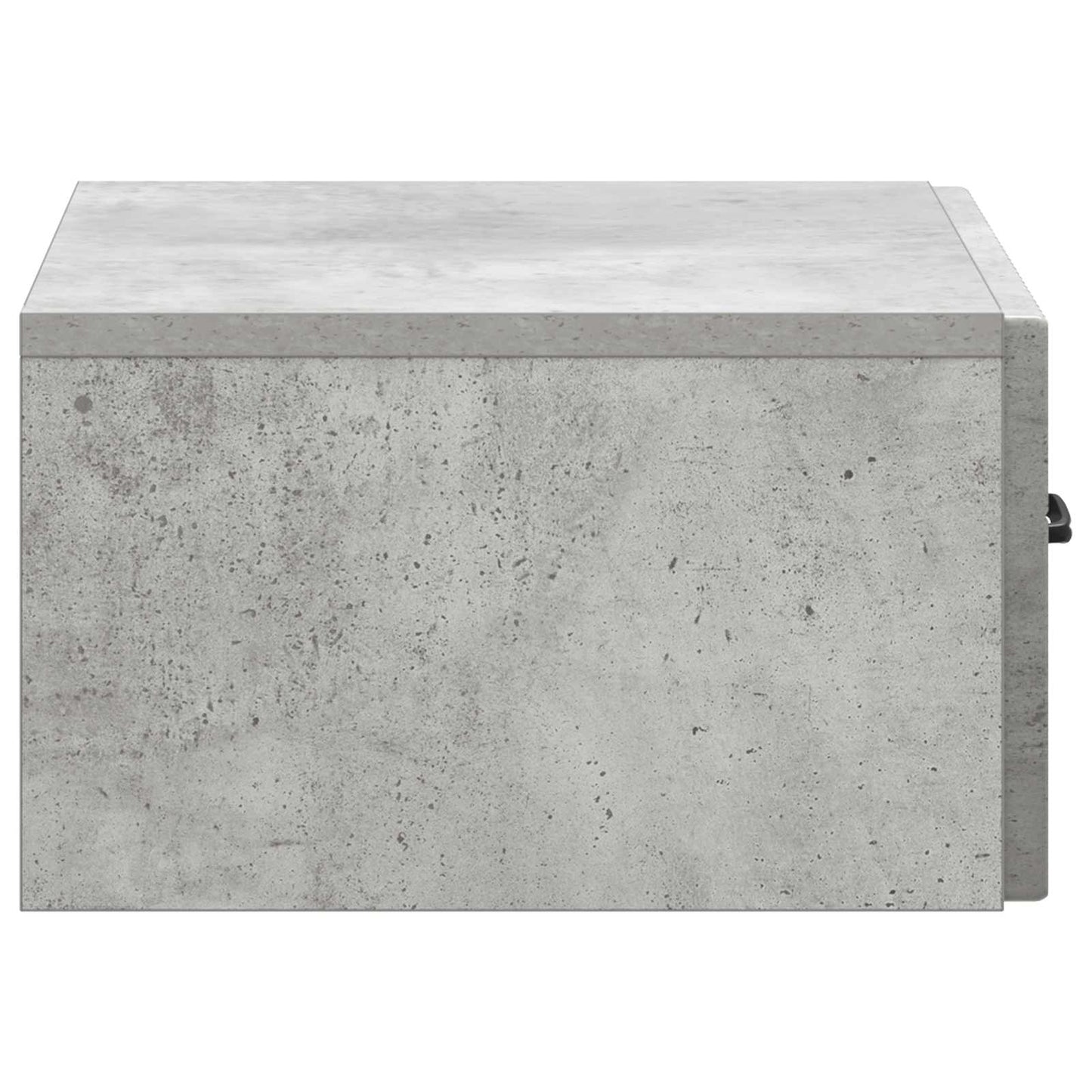 Wandbeugel Bedkast met lade 2 pcs Betongrijs 49 x 34,5 x 20 cm is nu te koop bij PeponiXL, paradijselijk wonen!
