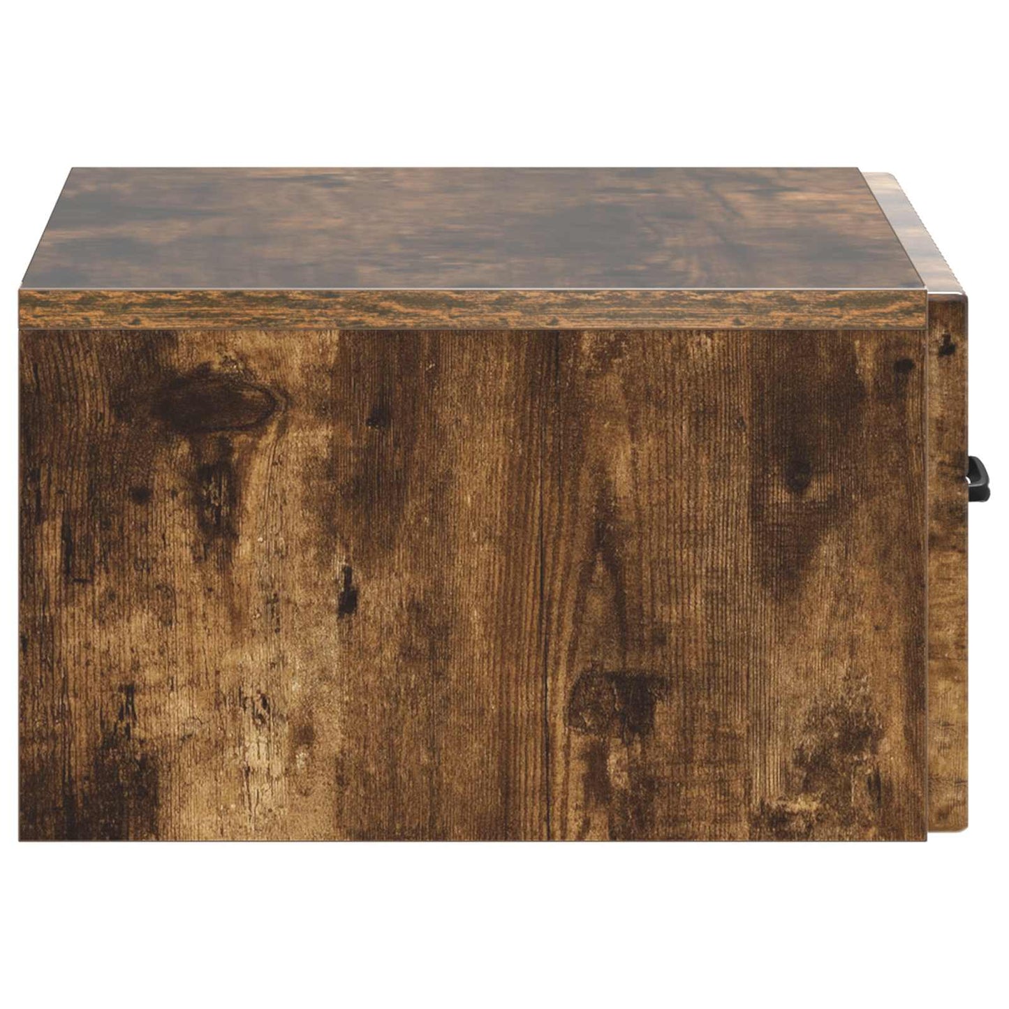 Wandbeugel Bedkast 2 pcs Gerookt eiken 49 x 34,5 x 20 cm is nu te koop bij PeponiXL, paradijselijk wonen!