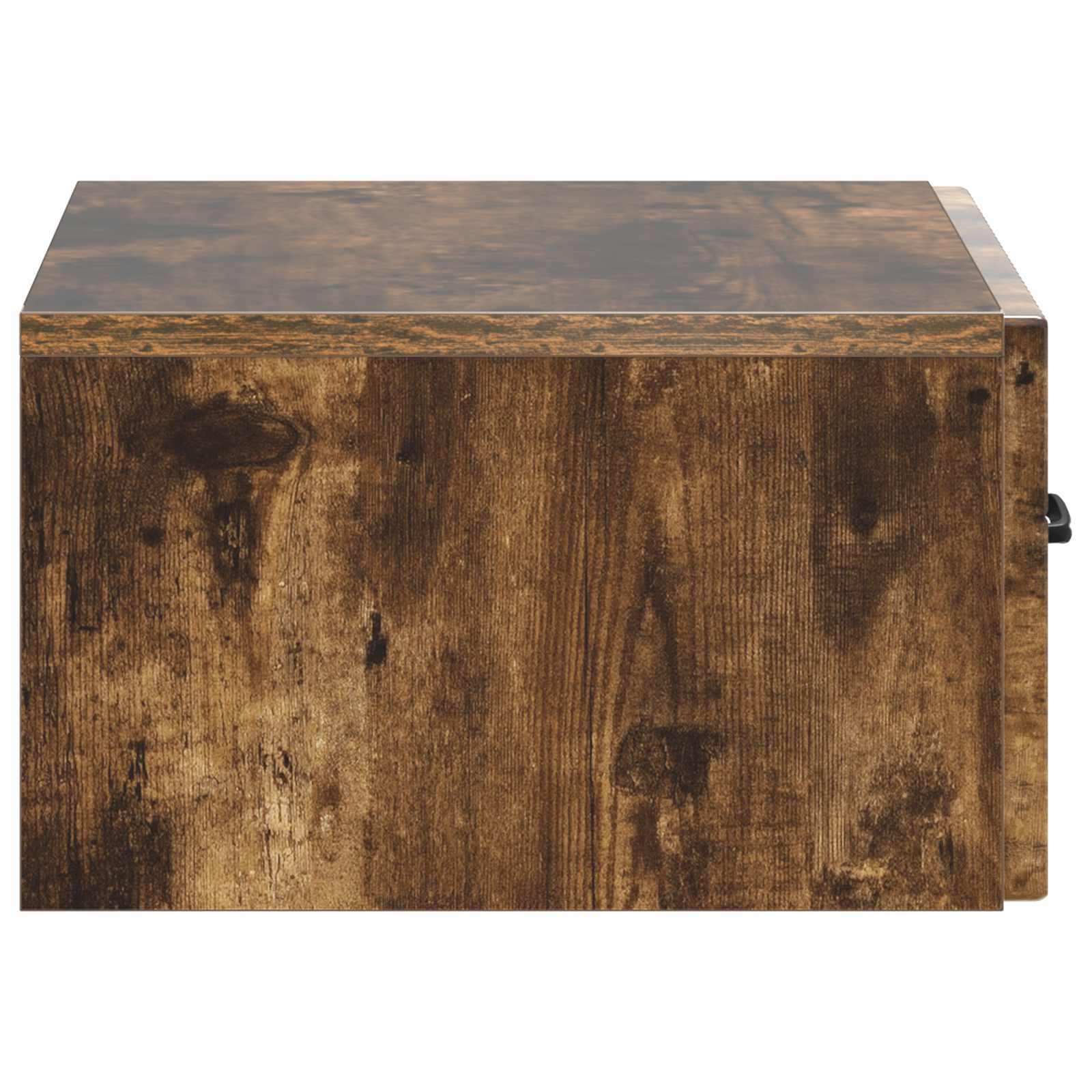 Wandbeugel Bedkast 2 pcs Gerookt eiken 49 x 34,5 x 20 cm is nu te koop bij PeponiXL, paradijselijk wonen!