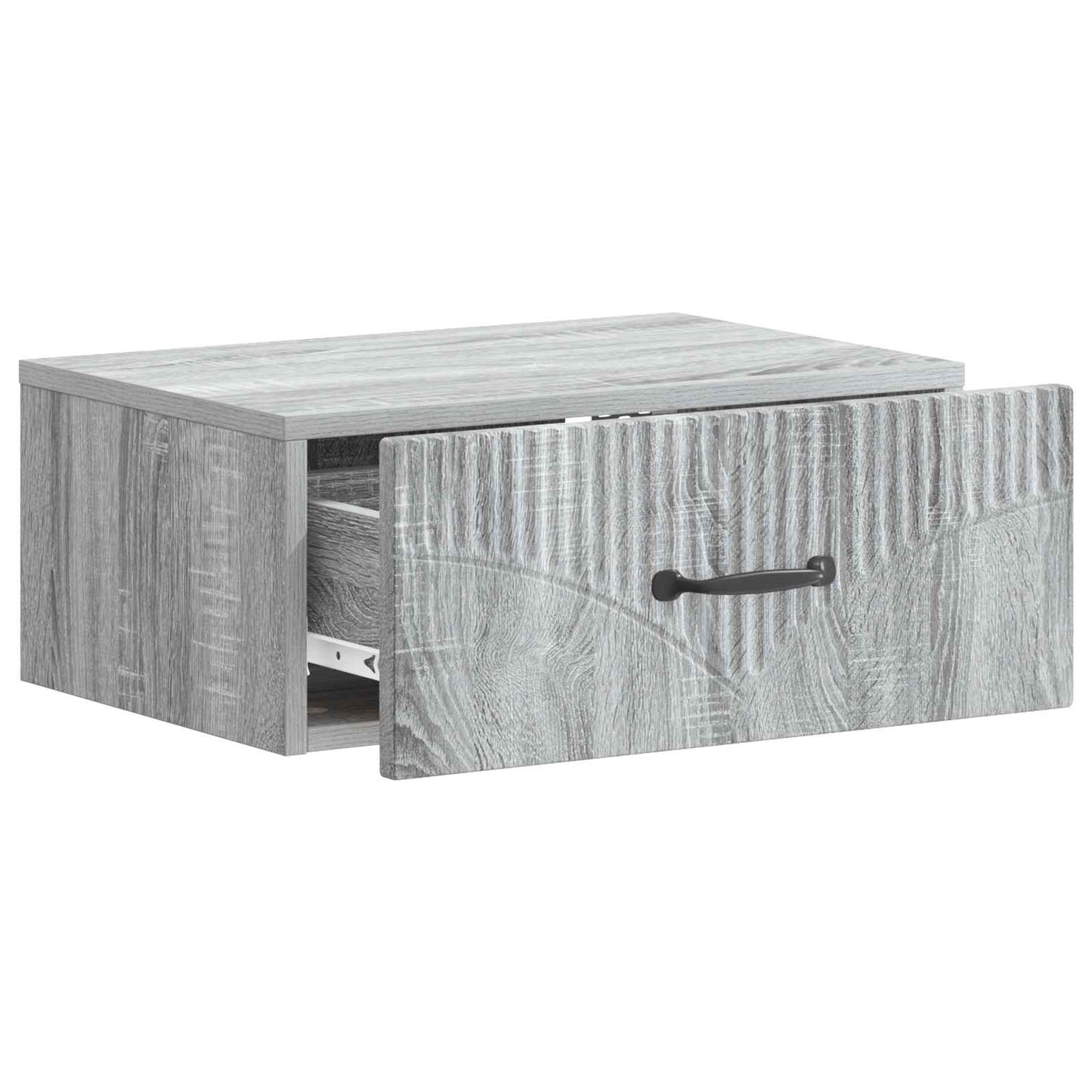 Wandbeugel Bedkast Grijs sonoma 49 x 34,5 x 20 cm Bewerkt hout is nu te koop bij PeponiXL, paradijselijk wonen!
