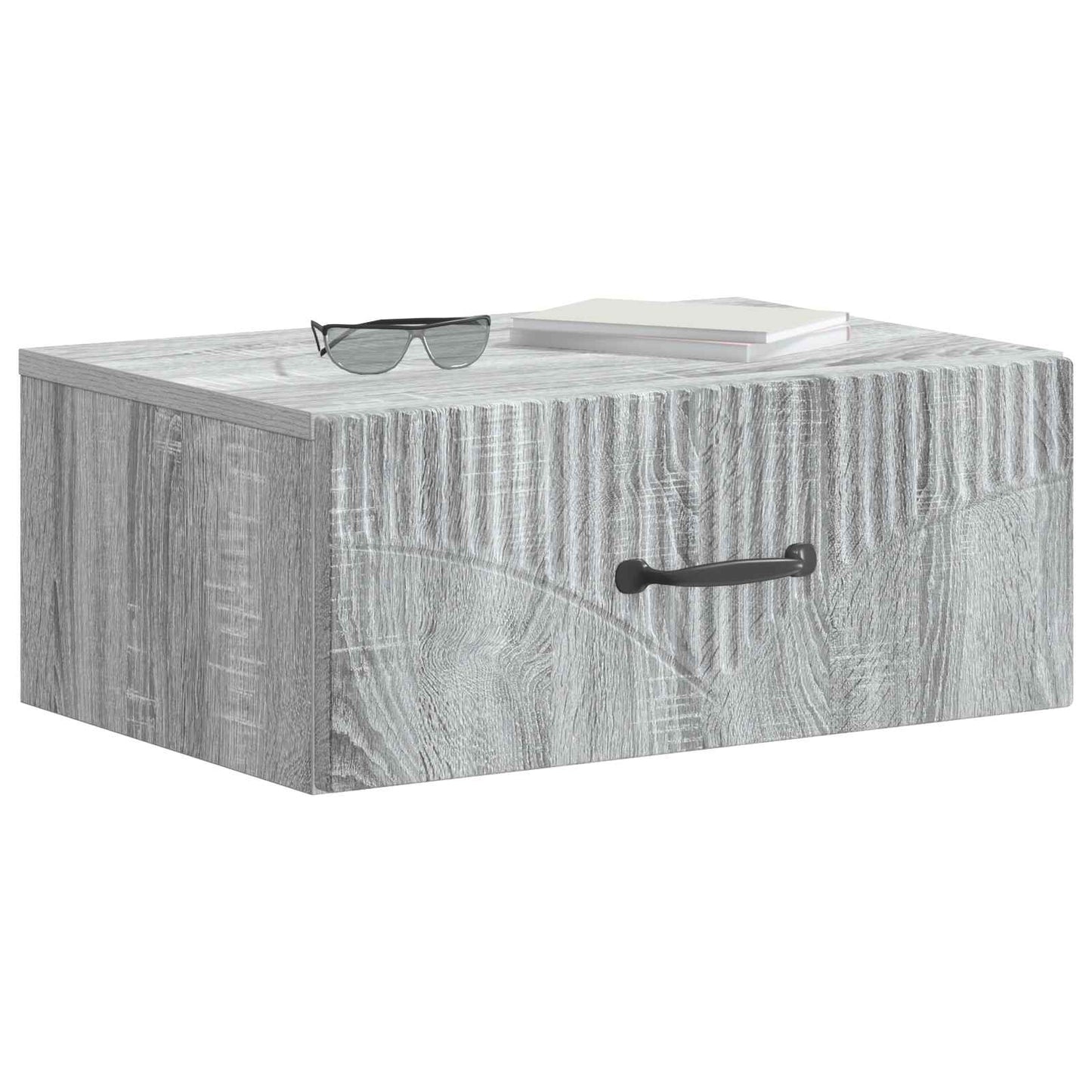 Wandbeugel Bedkast Grijs sonoma 49 x 34,5 x 20 cm Bewerkt hout is nu te koop bij PeponiXL, paradijselijk wonen!