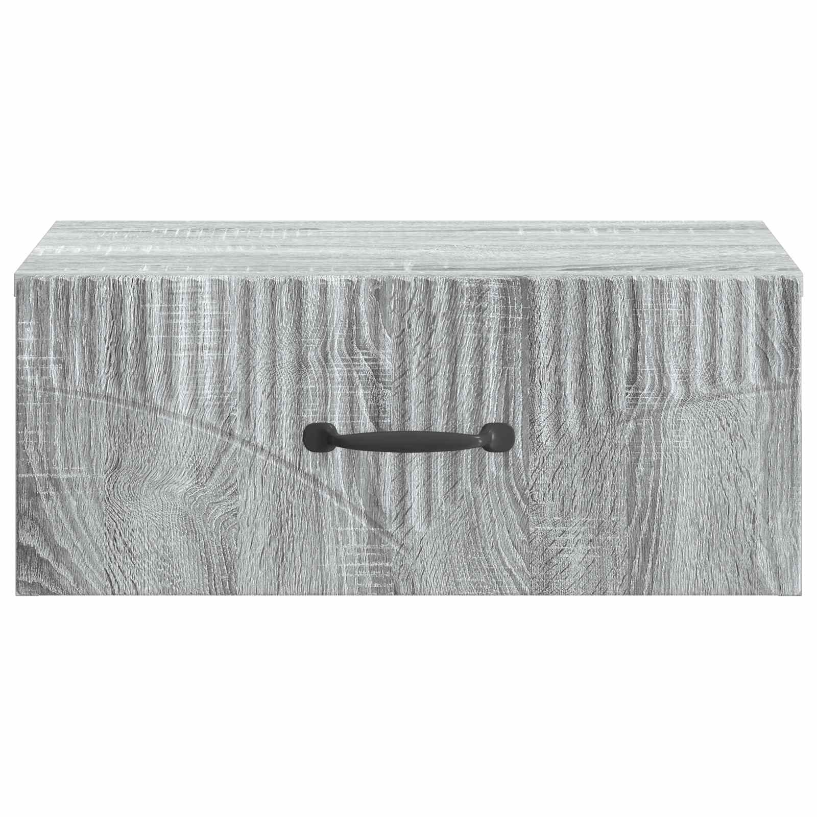 Wandbeugel Bedkast 2 pcs Grijs sonoma 49 x 34,5 x 20 cm is nu te koop bij PeponiXL, paradijselijk wonen!