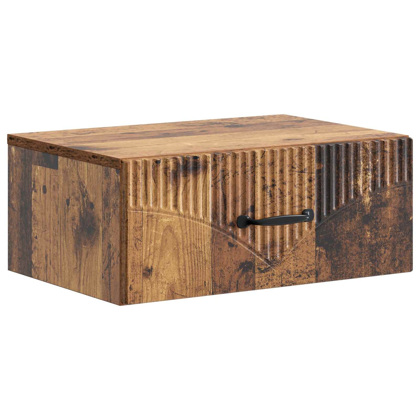 Wandbeugel Bedkast Oud hout 49 x 34,5 x 20 cm Bewerkt hout is nu te koop bij PeponiXL, paradijselijk wonen!