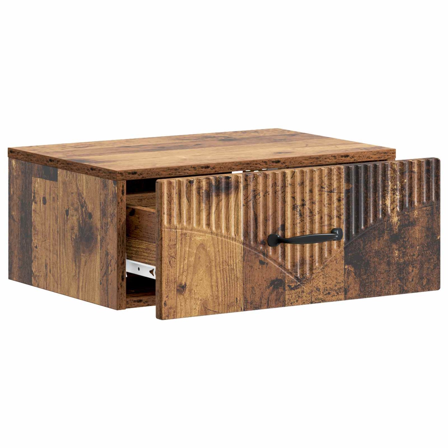 Wandbeugel Bedkast Oud hout 49 x 34,5 x 20 cm Bewerkt hout is nu te koop bij PeponiXL, paradijselijk wonen!