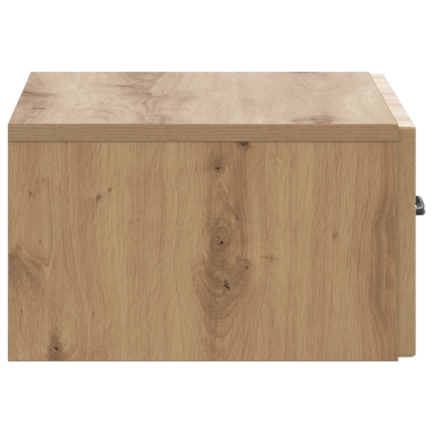 Wandbeugel Bedkast 2 pcs Artisanaal eiken 49 x 34,5 x 20 cm is nu te koop bij PeponiXL, paradijselijk wonen!