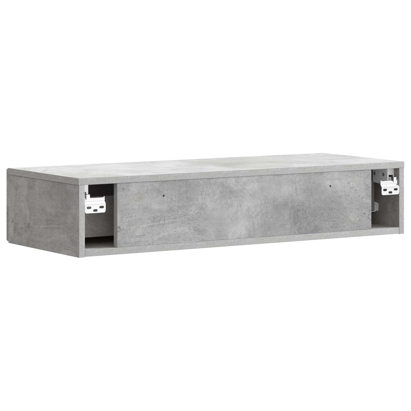 Wandmontage Zijtafel Betongrijs 87,5 x 34,5 x 17 cm is nu te koop bij PeponiXL, paradijselijk wonen!