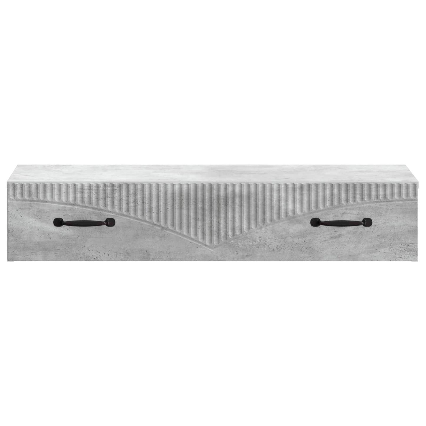 Wandmontage Zijtafel Betongrijs 87,5 x 34,5 x 17 cm is nu te koop bij PeponiXL, paradijselijk wonen!