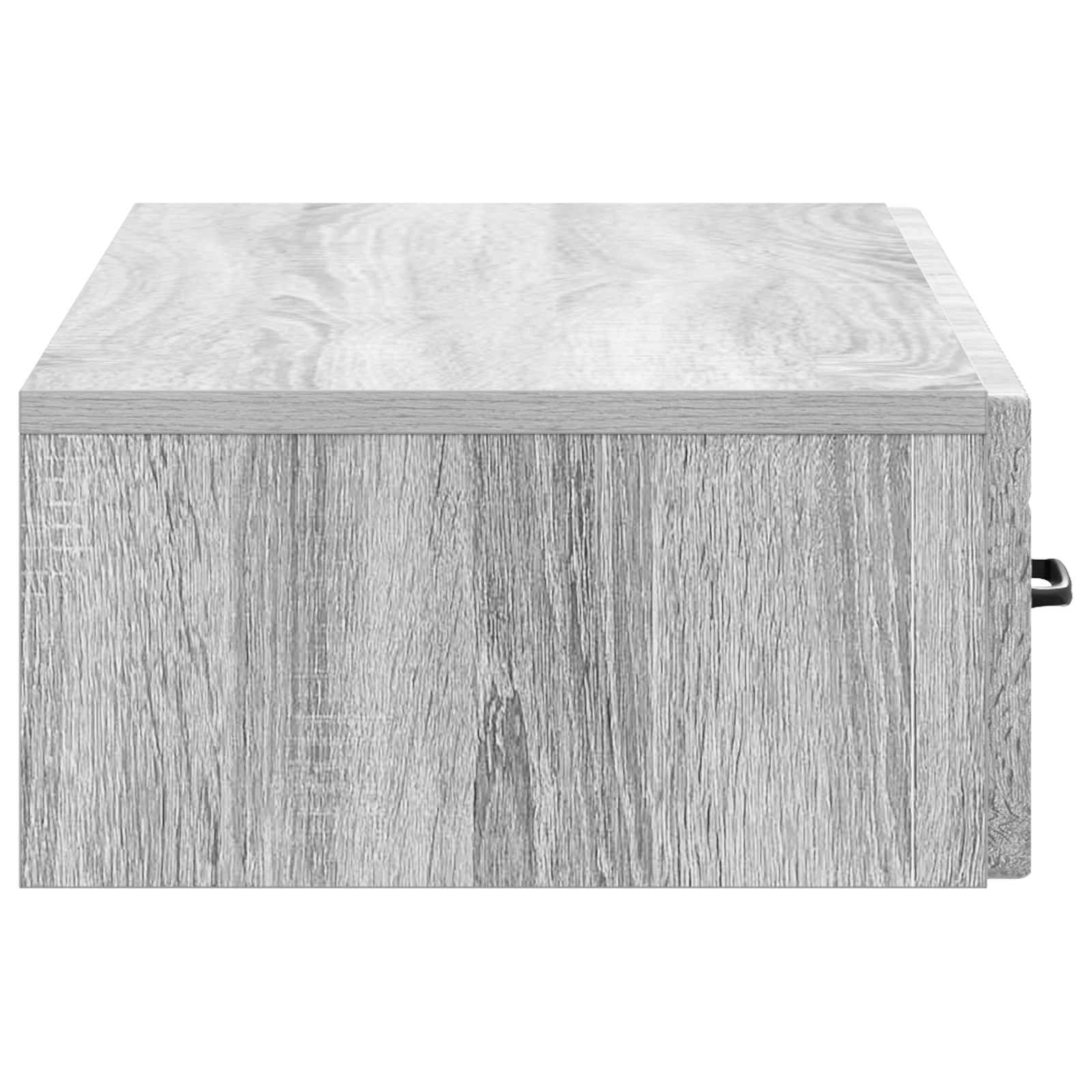 Wandmontage Zijtafel Grijs sonoma 87,5 x 34,5 x 17 cm is nu te koop bij PeponiXL, paradijselijk wonen!