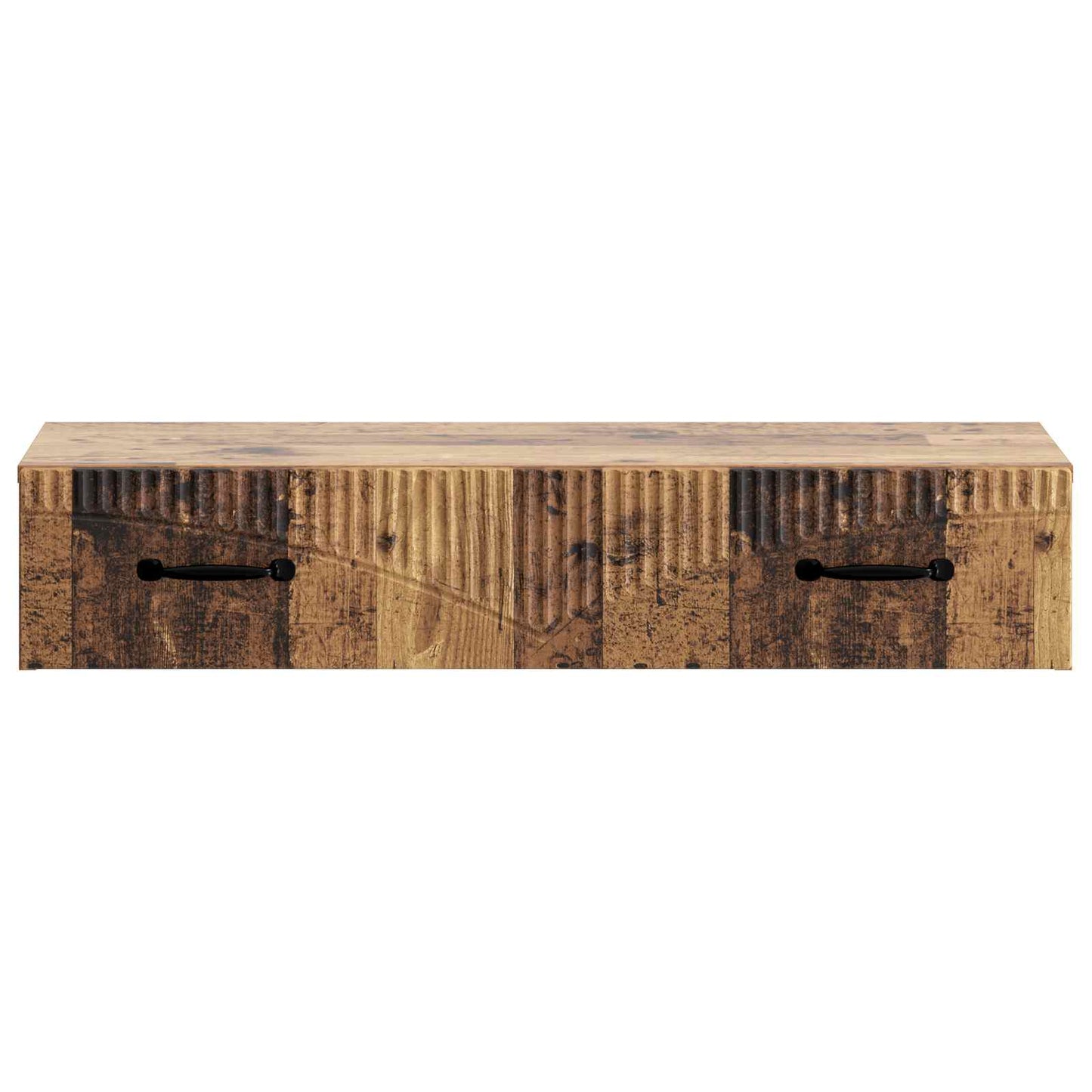 Wandmontage Zijtafel Oud hout 87,5 x 34,5 x 17 cm Bewerkt hout is nu te koop bij PeponiXL, paradijselijk wonen!