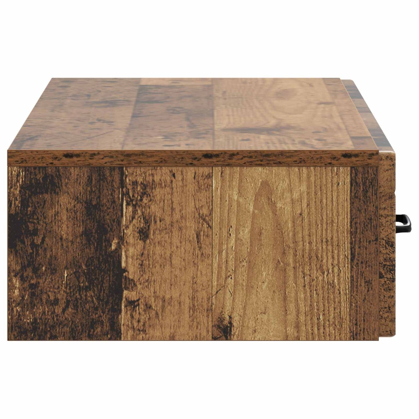 Wandmontage Zijtafel Oud hout 87,5 x 34,5 x 17 cm Bewerkt hout is nu te koop bij PeponiXL, paradijselijk wonen!