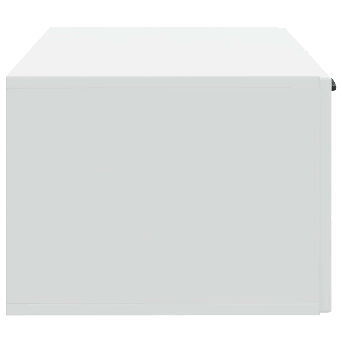 Wandbeugel TV-kast Wit 59,5 x 41 x 30 cm Bewerkt hout is nu te koop bij PeponiXL, paradijselijk wonen!
