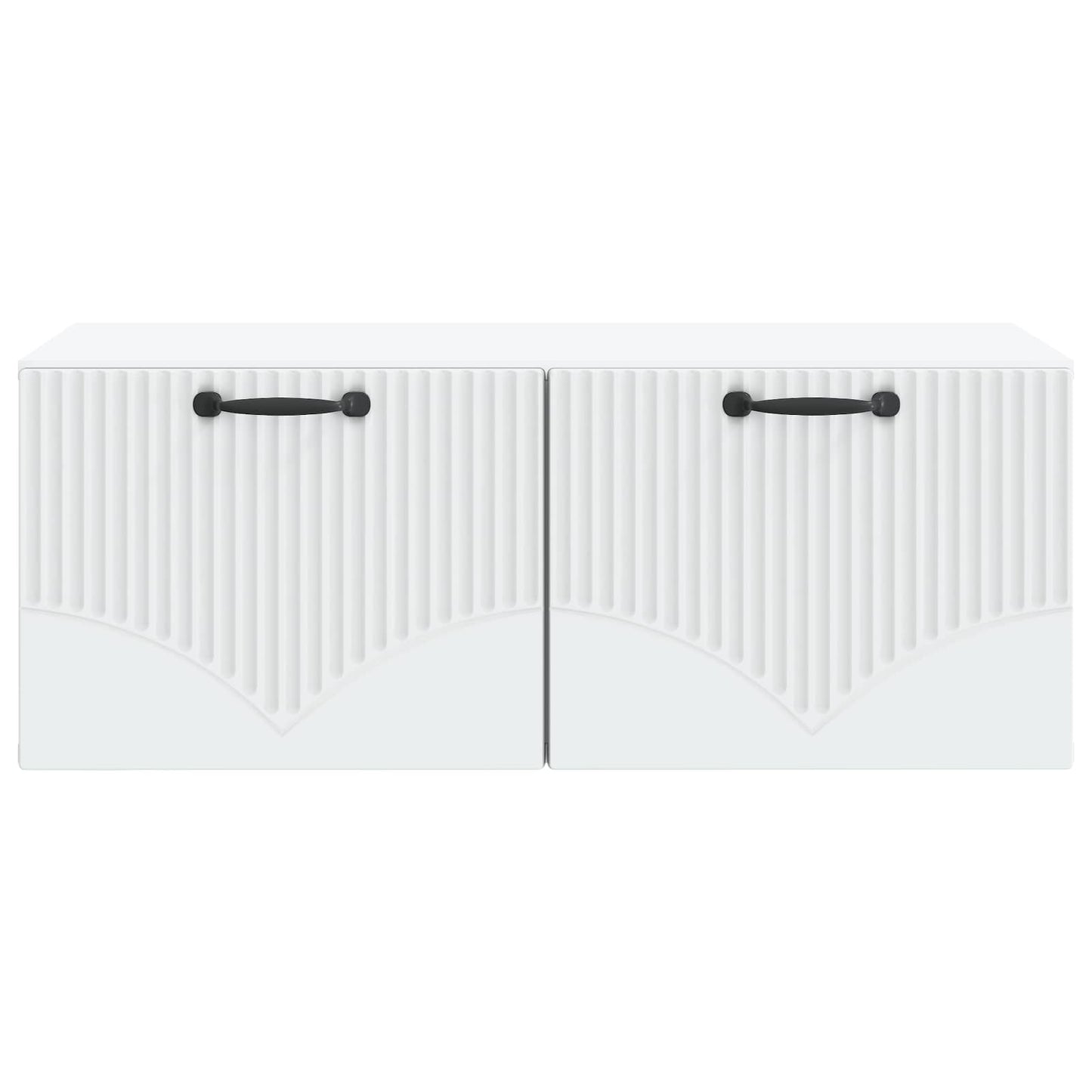 Wandbeugel TV-kast Wit 78,5 x 41 x 30 cm Bewerkt hout is nu te koop bij PeponiXL, paradijselijk wonen!