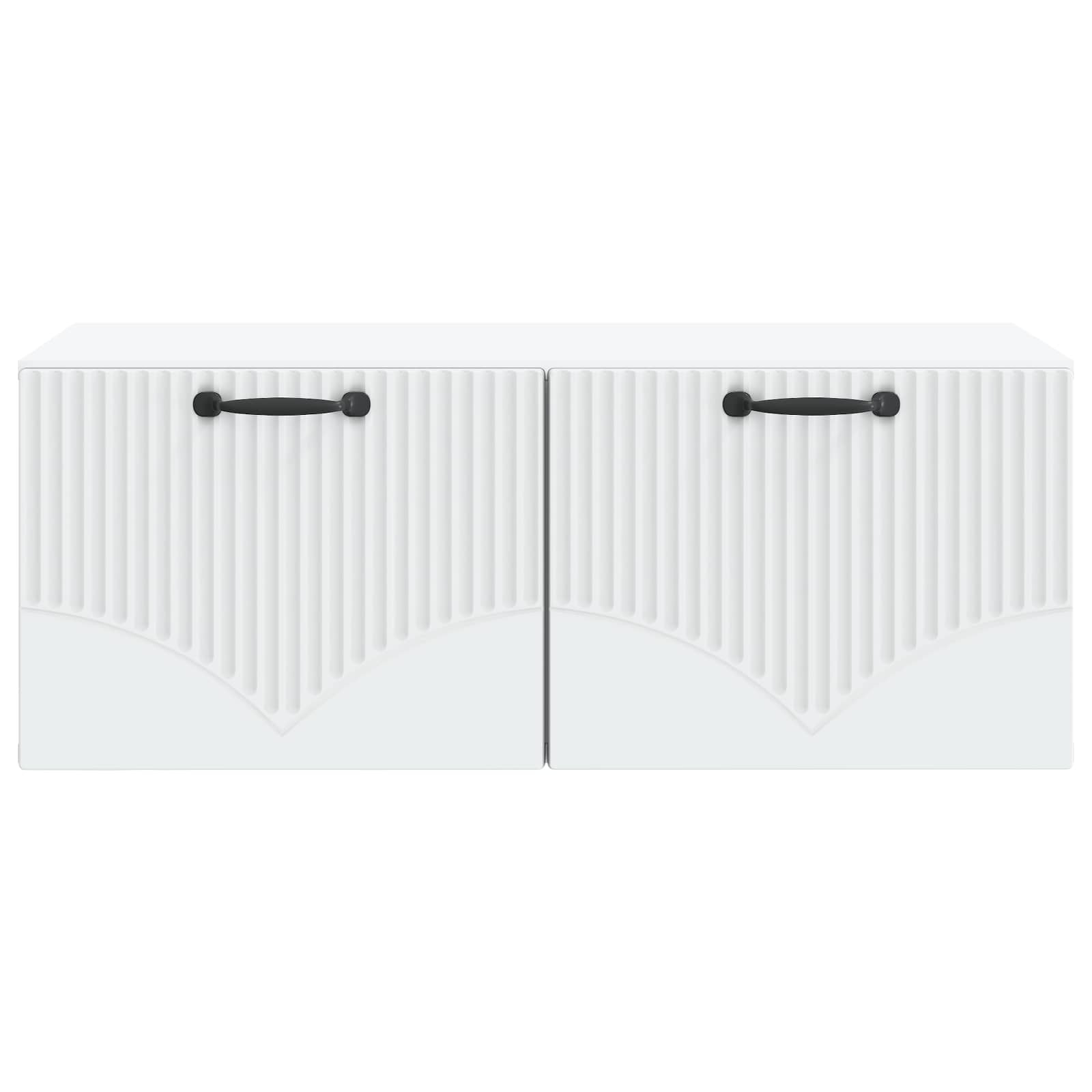 Wandbeugel TV-kast Wit 78,5 x 41 x 30 cm Bewerkt hout is nu te koop bij PeponiXL, paradijselijk wonen!