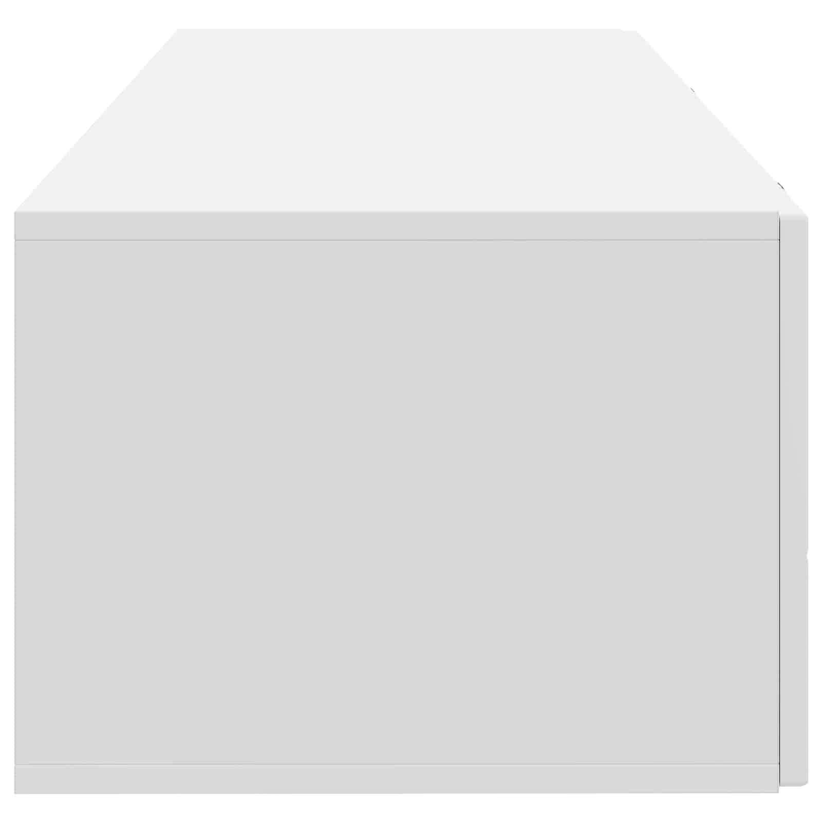 Wandbeugel TV-kast Wit 98 x 41 x 30 cm Bewerkt hout is nu te koop bij PeponiXL, paradijselijk wonen!