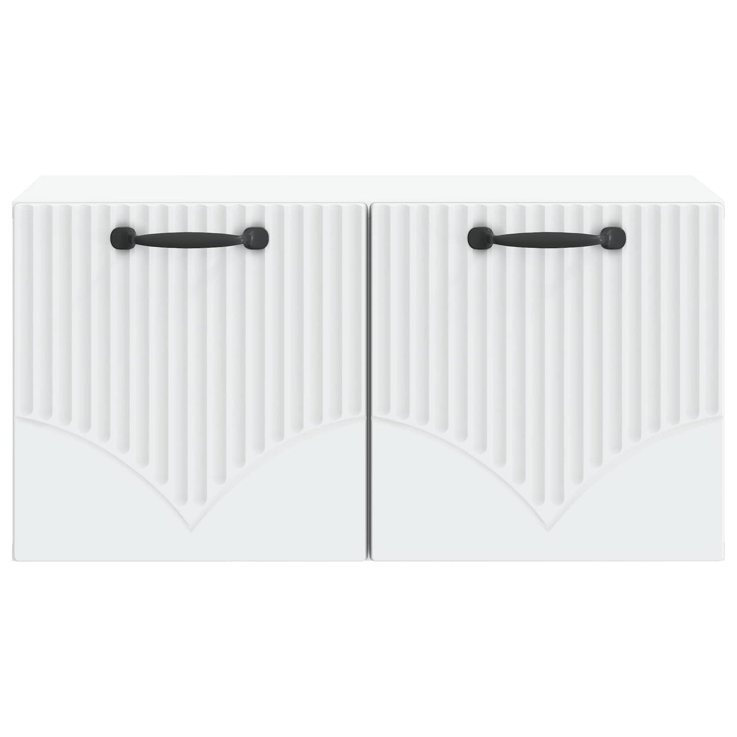Wandbeugel TV-kast Wit 59,5 x 31 x 30 cm Bewerkt hout is nu te koop bij PeponiXL, paradijselijk wonen!