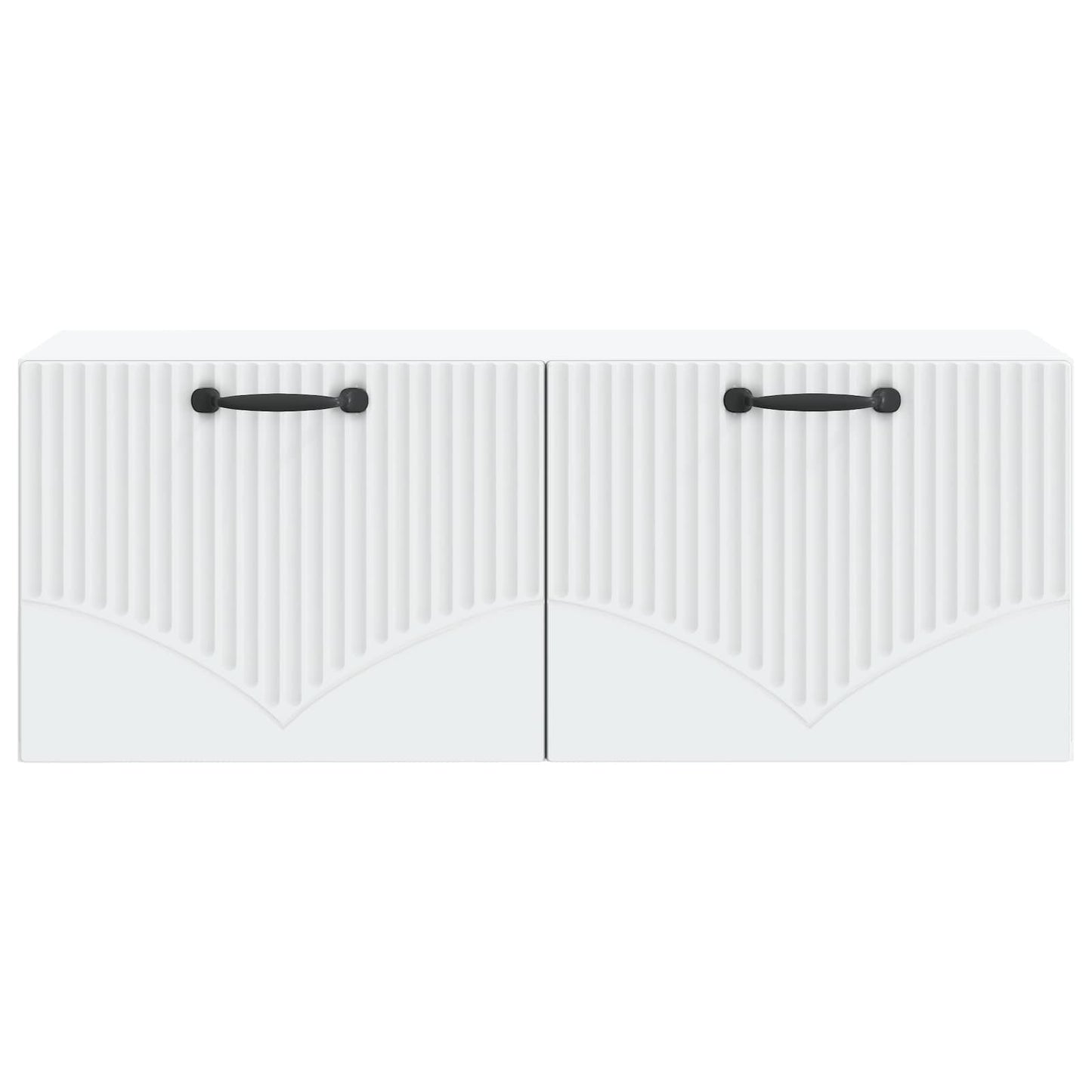 Wandbeugel TV-kast Wit 78,5 x 31 x 30 cm Bewerkt hout is nu te koop bij PeponiXL, paradijselijk wonen!