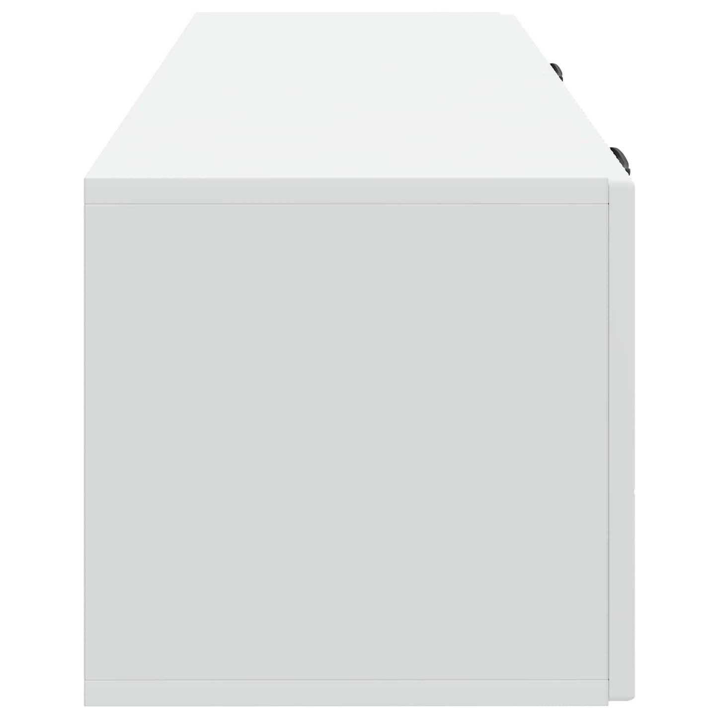 Wandbeugel TV-kast Wit 98 x 31 x 30 cm Bewerkt hout is nu te koop bij PeponiXL, paradijselijk wonen!