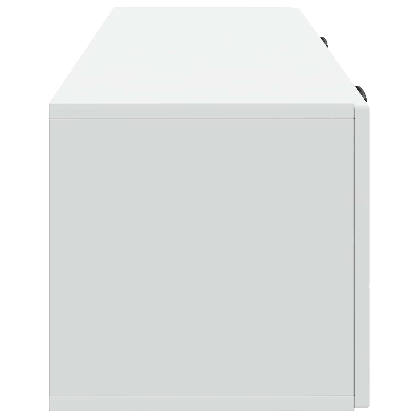 Wandbeugel TV-kast Wit 98 x 31 x 30 cm Bewerkt hout is nu te koop bij PeponiXL, paradijselijk wonen!