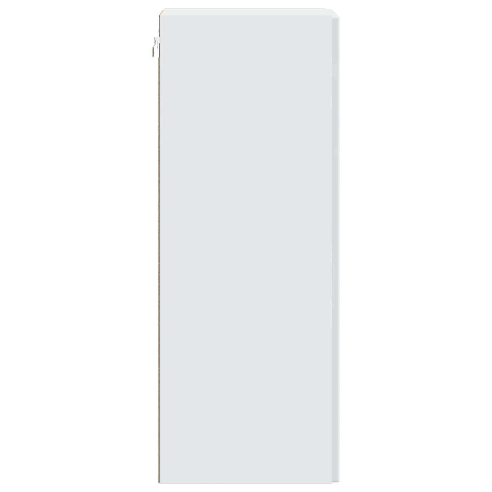 Wandkast Wit 66 x 34,5 x 90 cm Bewerkt hout is nu te koop bij PeponiXL, paradijselijk wonen!