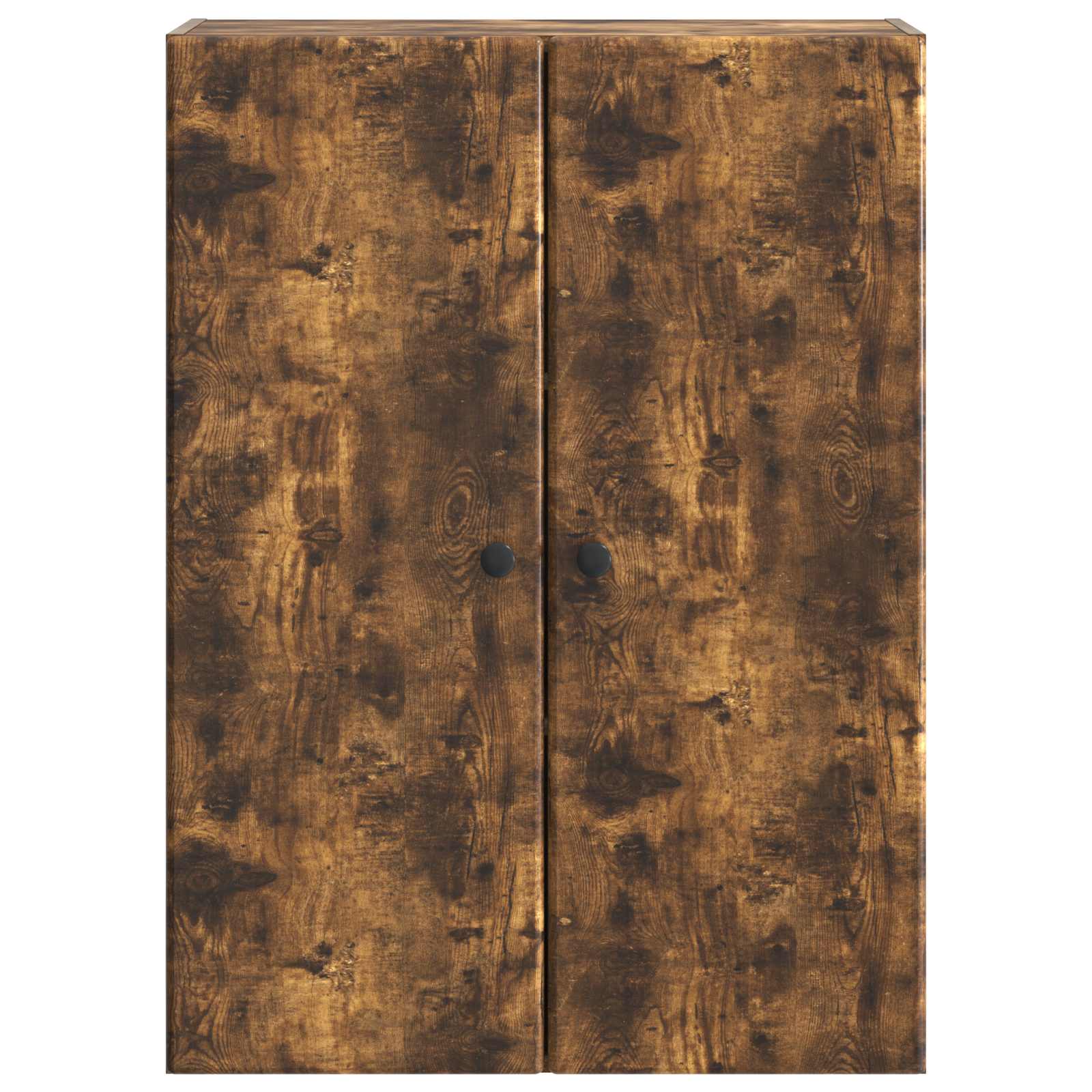 Wandkast Gerookt eiken 66 x 34,5 x 90 cm Bewerkt hout is nu te koop bij PeponiXL, paradijselijk wonen!