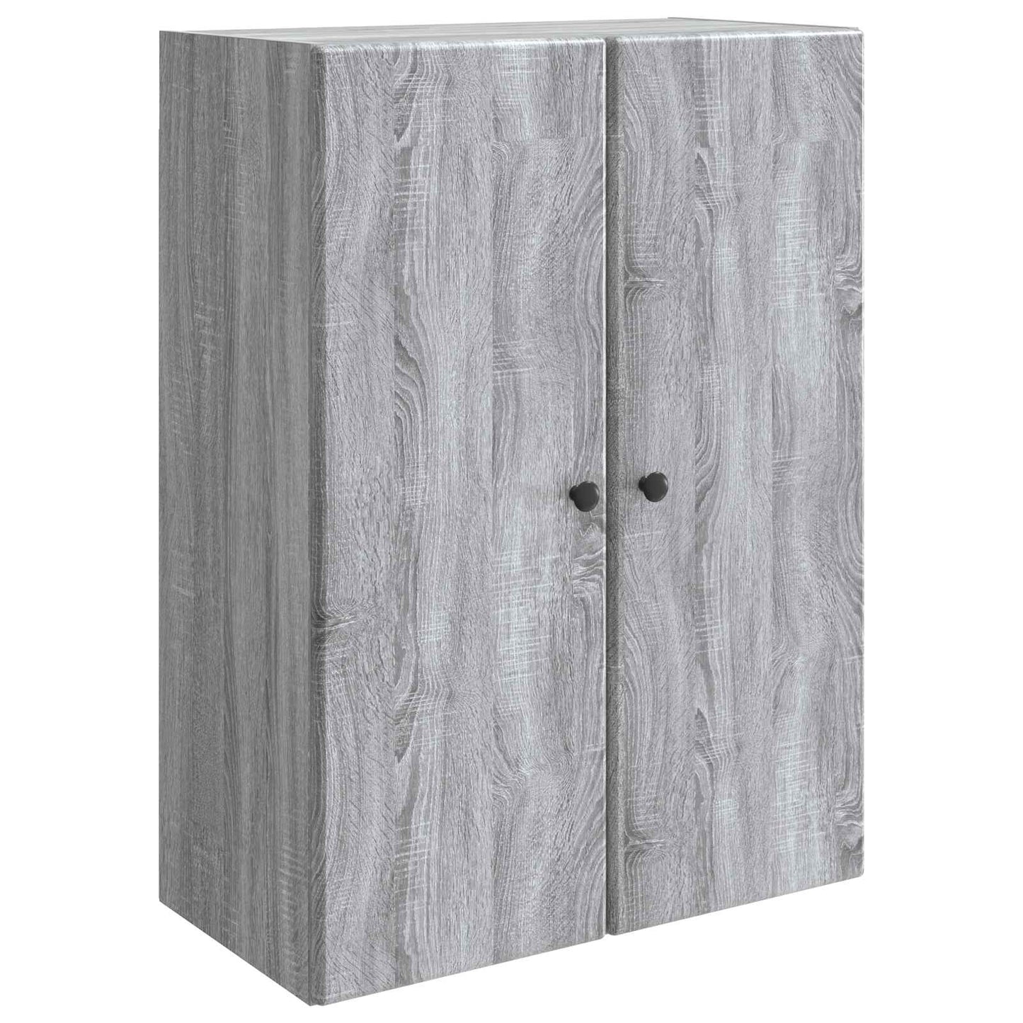 Wandkast Grijs Sonoma 66 x 34,5 x 90 cm Bewerkt hout is nu te koop bij PeponiXL, paradijselijk wonen!