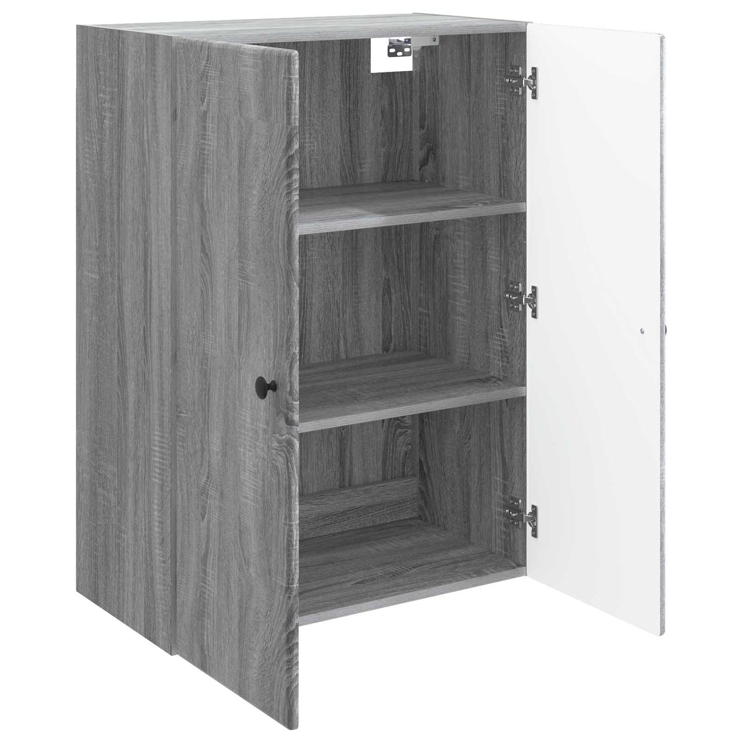 Wandkast Grijs Sonoma 66 x 34,5 x 90 cm Bewerkt hout is nu te koop bij PeponiXL, paradijselijk wonen!