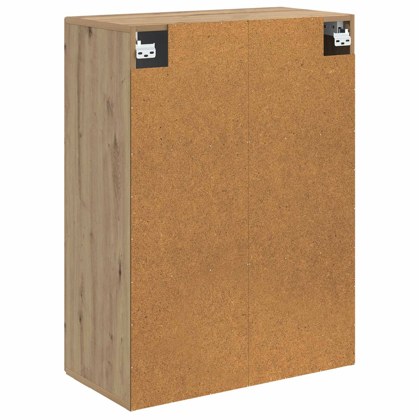 Wandkast Artisanaal eiken 66 x 34,5 x 90 cm Bewerkt hout is nu te koop bij PeponiXL, paradijselijk wonen!