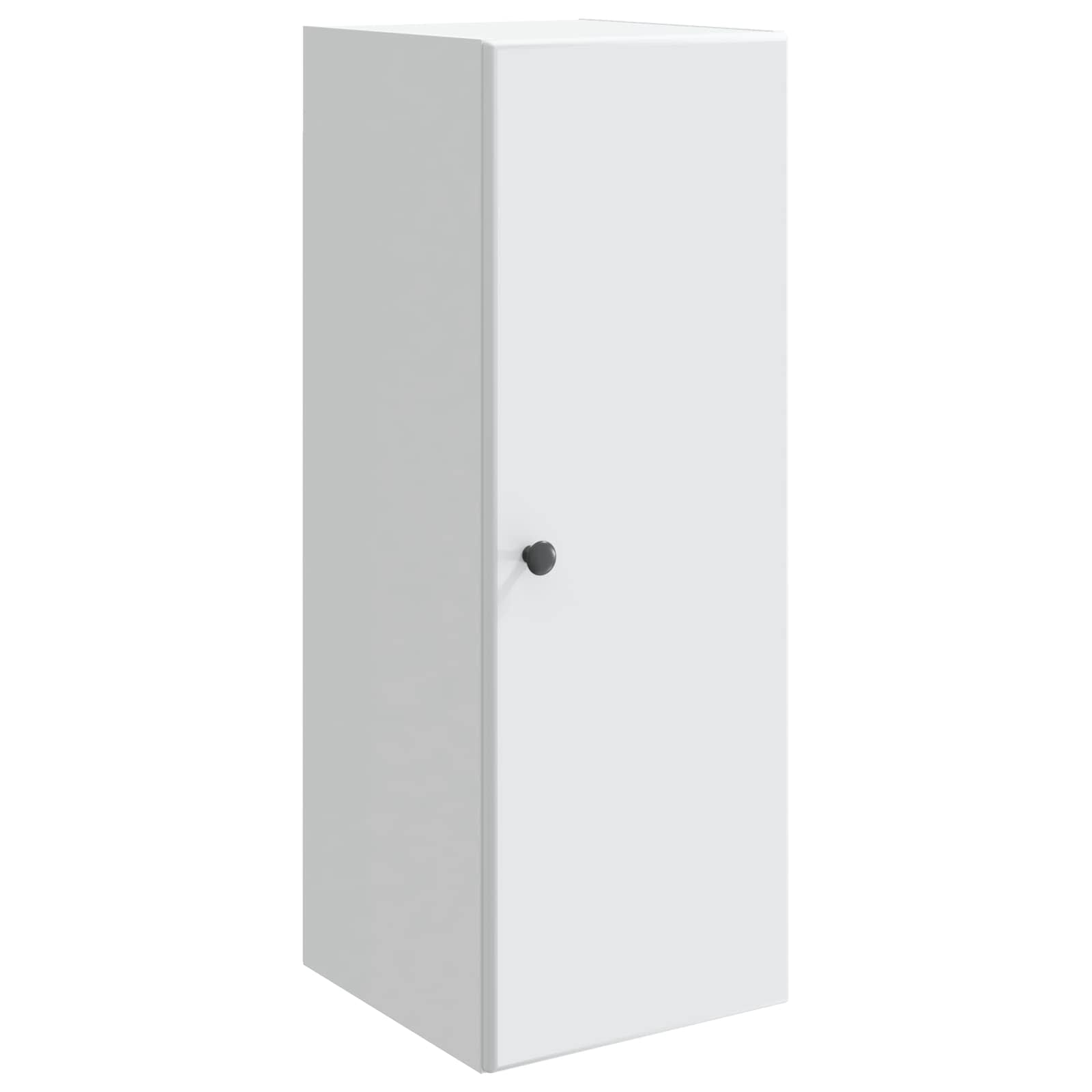 Wandkast Wit 33 x 34,5 x 90 cm Bewerkt hout is nu te koop bij PeponiXL, paradijselijk wonen!
